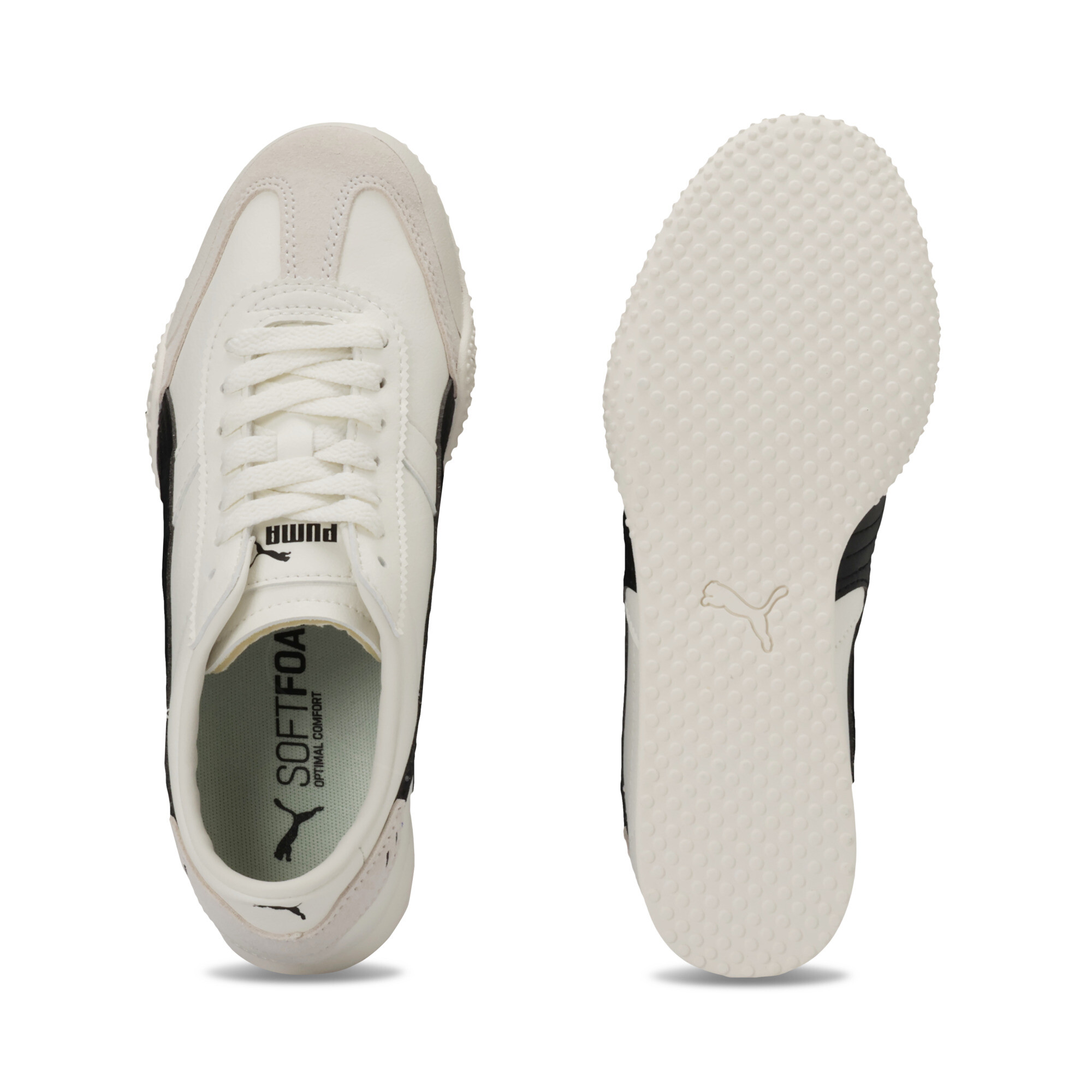 PUMA Bella Lea sneakers voor Dames, Zwart/Wit, Maat 36 thumbnail 4