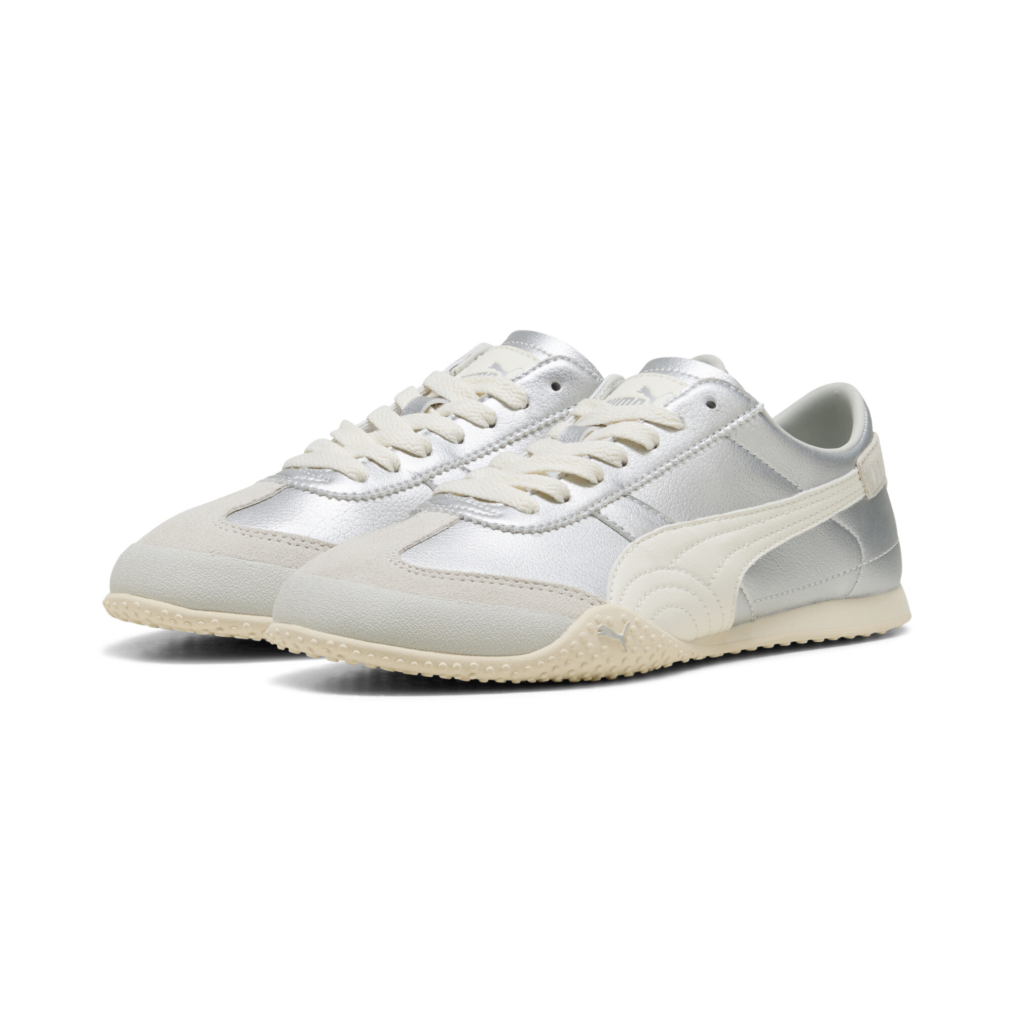 PUMA Bella Lea sneakers voor Dames, Zilver, Maat 40 thumbnail 6