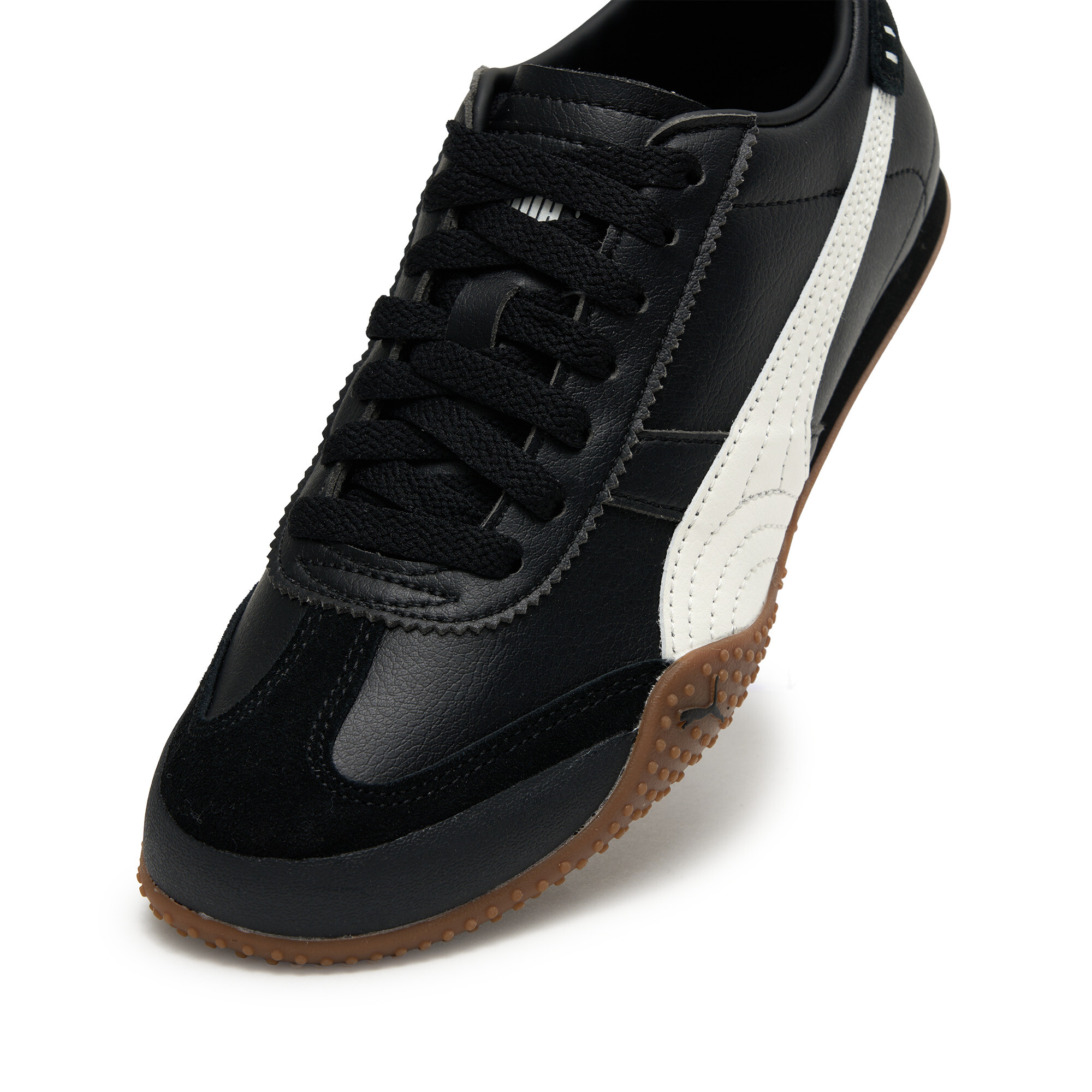 PUMA Bella Lea sneakers voor Dames, Zwart/Wit, Maat 40,5 thumbnail 2