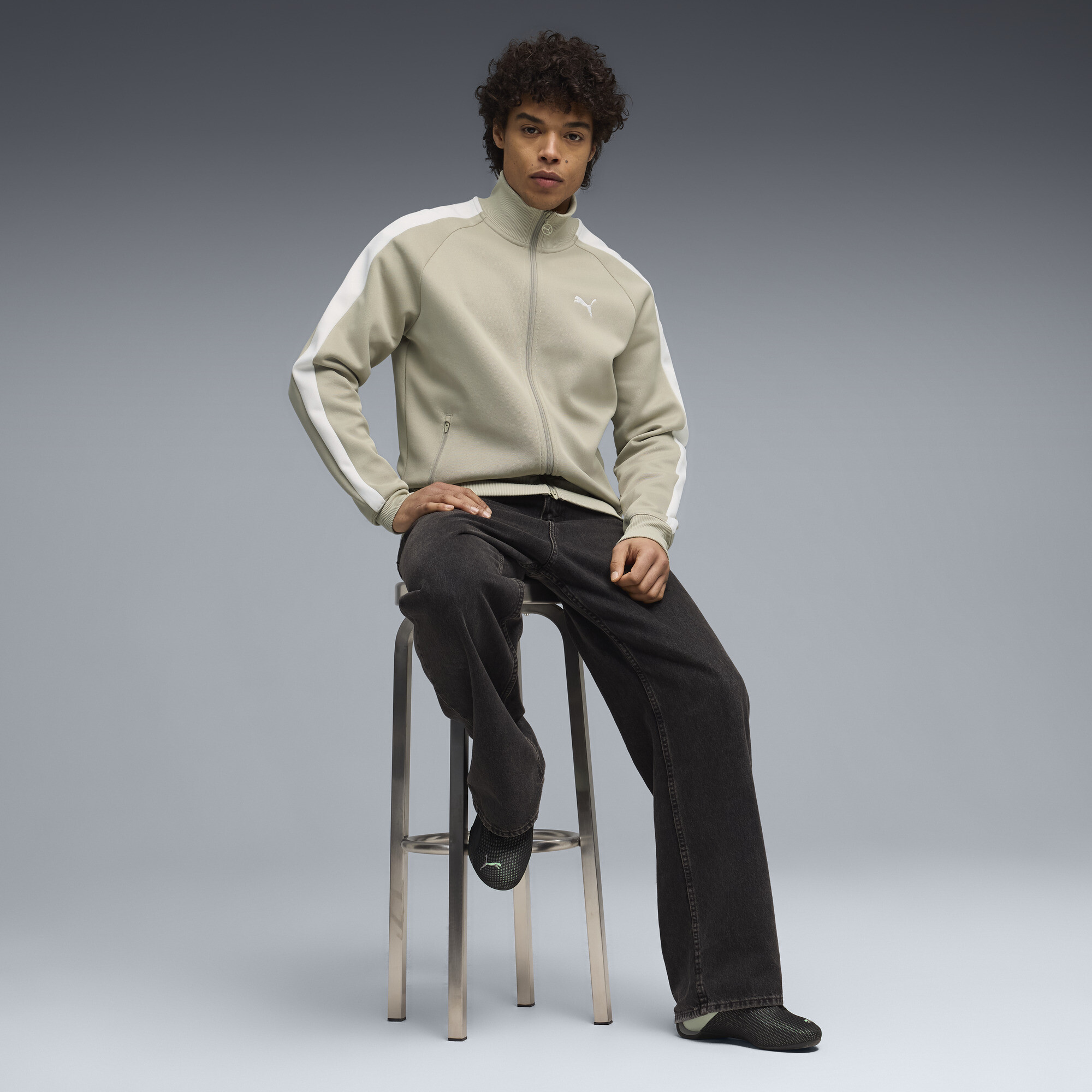 PUMA Future Cat uniseks sneakers, Groen/Zwart, Maat 48 thumbnail 7