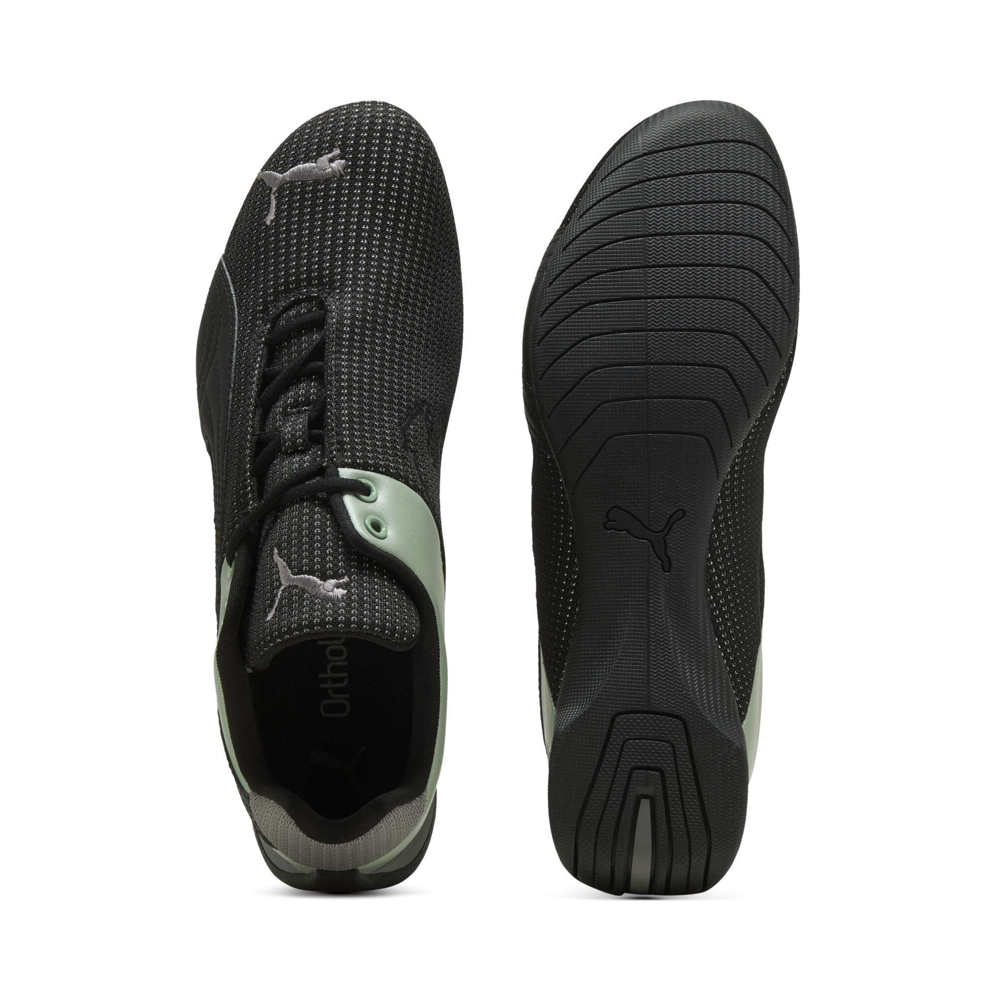 PUMA Future Cat uniseks sneakers, Groen/Zwart, Maat 48 thumbnail 4