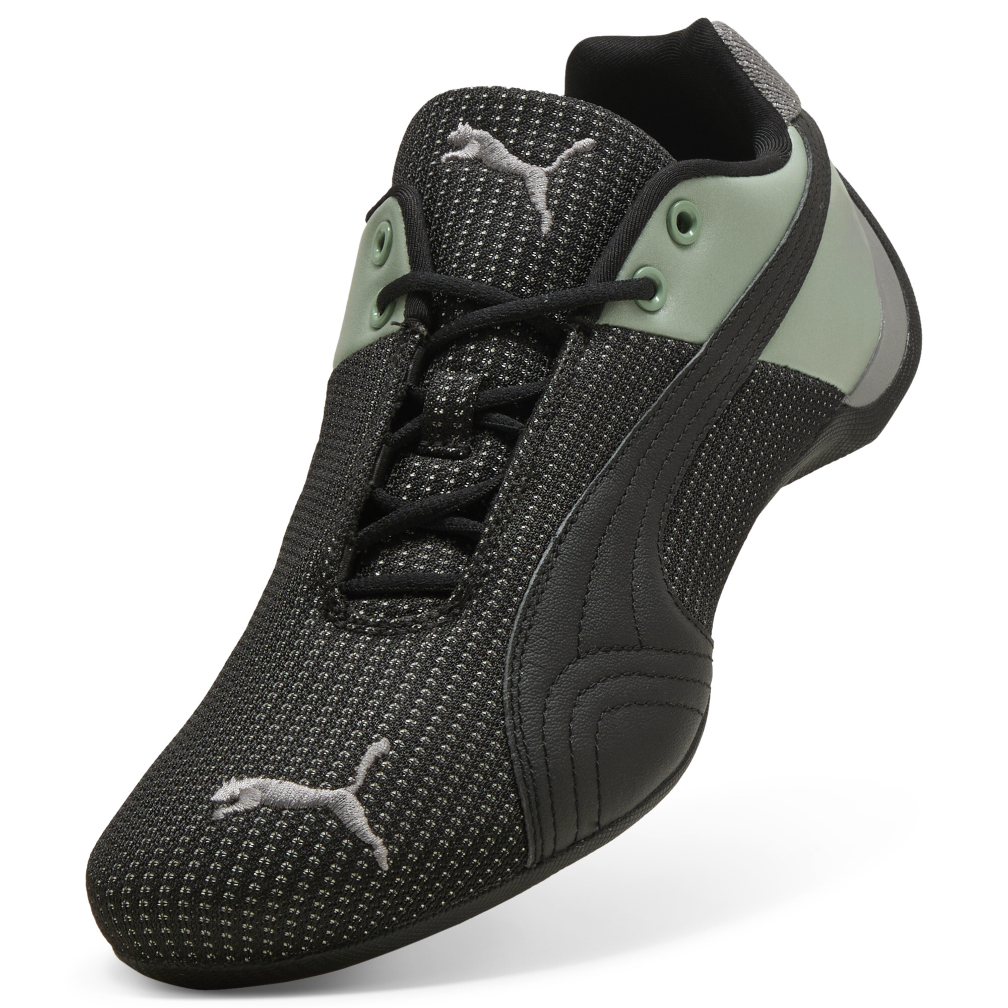 PUMA Future Cat uniseks sneakers, Groen/Zwart, Maat 48 thumbnail 2