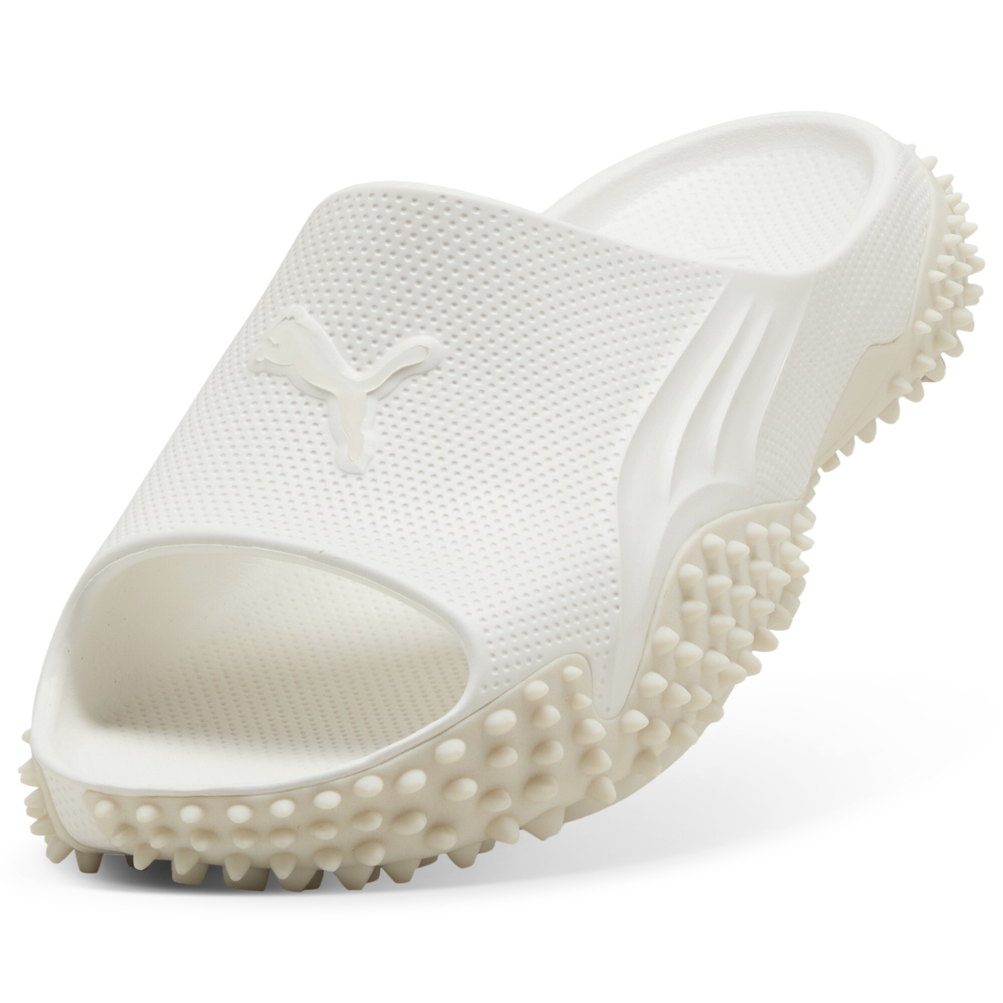 PUMA Mostro uniseks instapsandalen, Wit, Maat 46 thumbnail 2