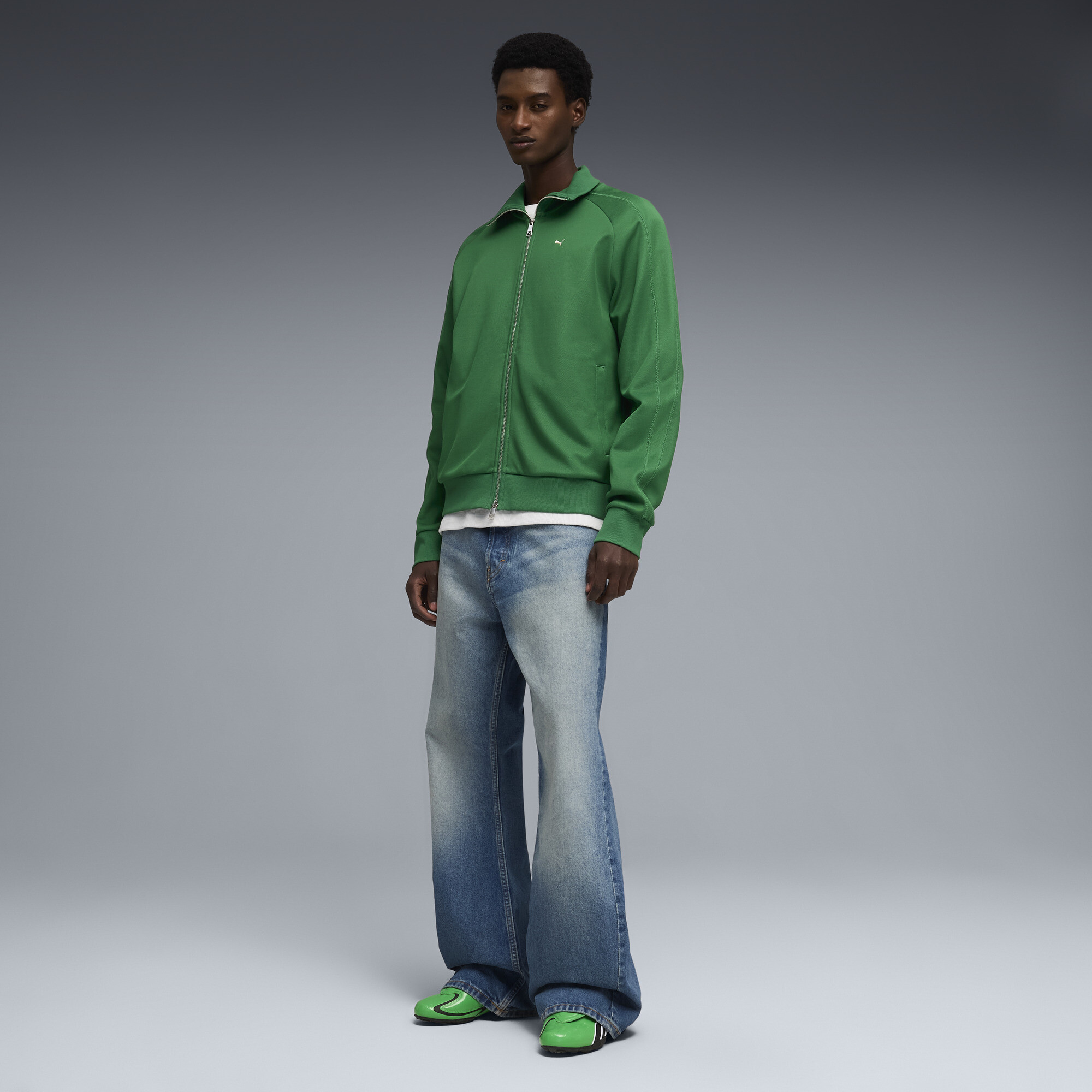 PUMA VS-1 Contact sneakers uniseks, Groen/Zwart, Maat 42 thumbnail 7