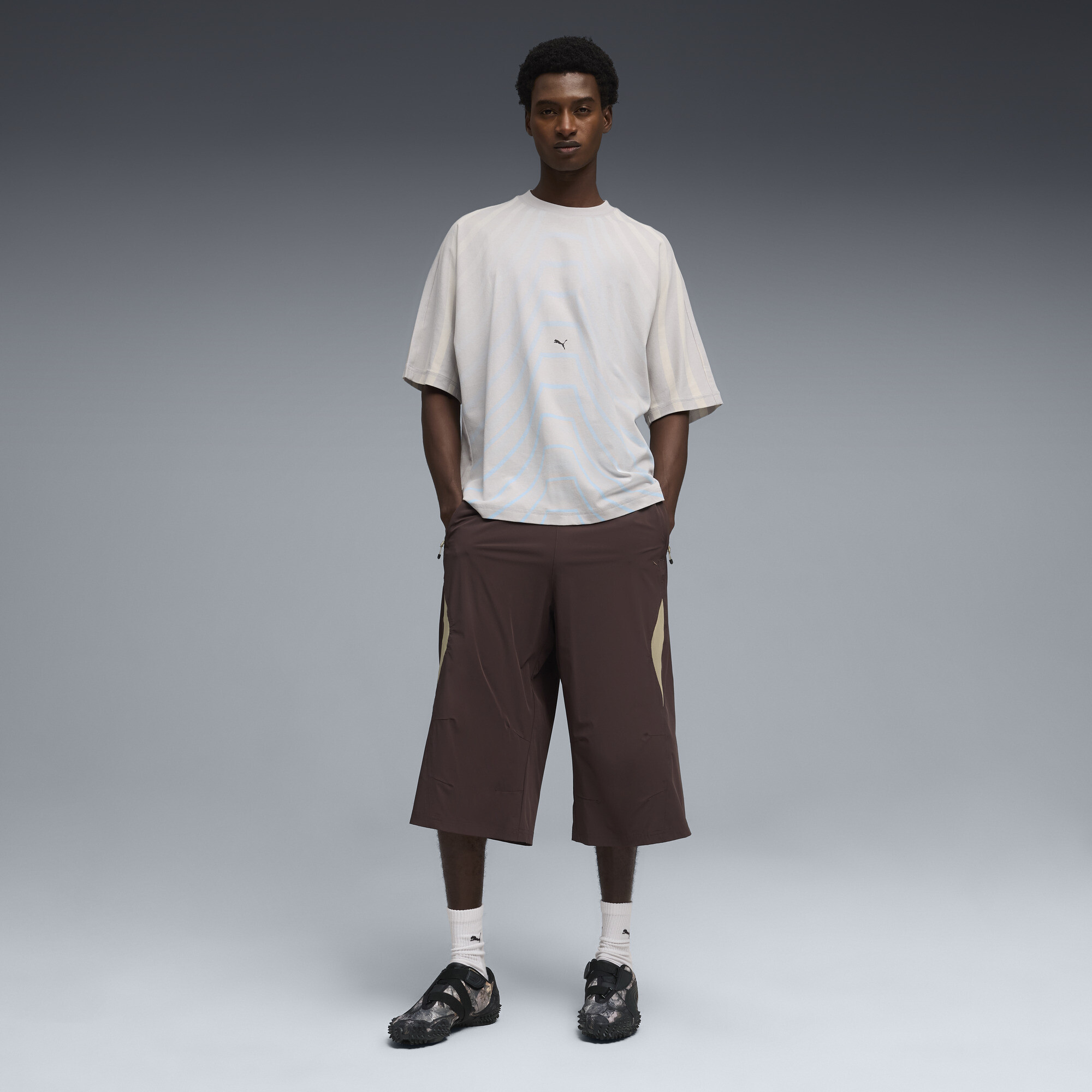 PUMA Mostro Camo II uniseks sneakers, Zwart, Maat 38 thumbnail 7