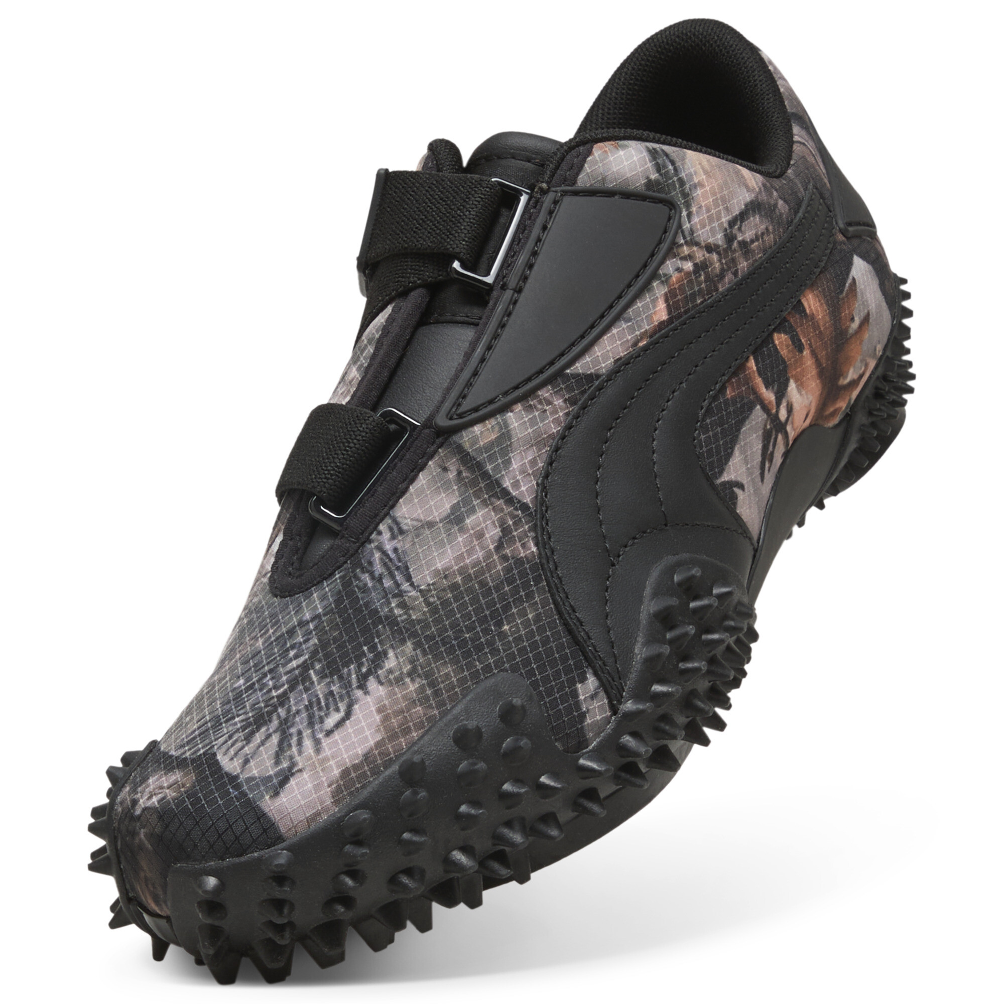 PUMA Mostro Camo II uniseks sneakers, Zwart, Maat 38 thumbnail 2