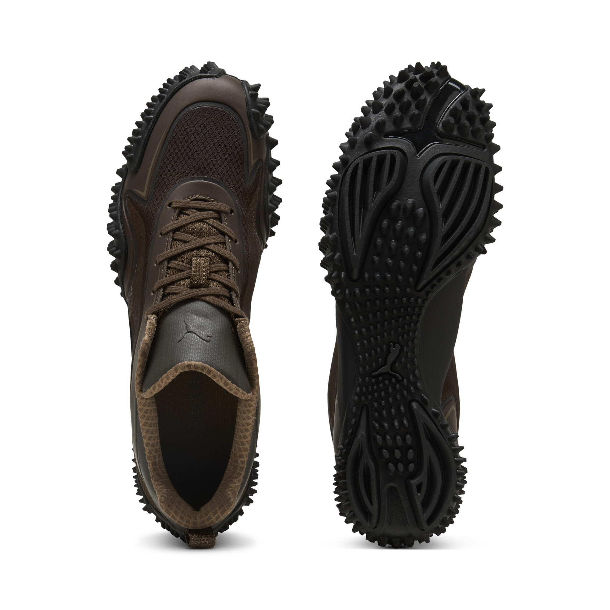 PUMA Mostro XC Tech uniseks sneakers, Bruin, Maat 47 thumbnail 4