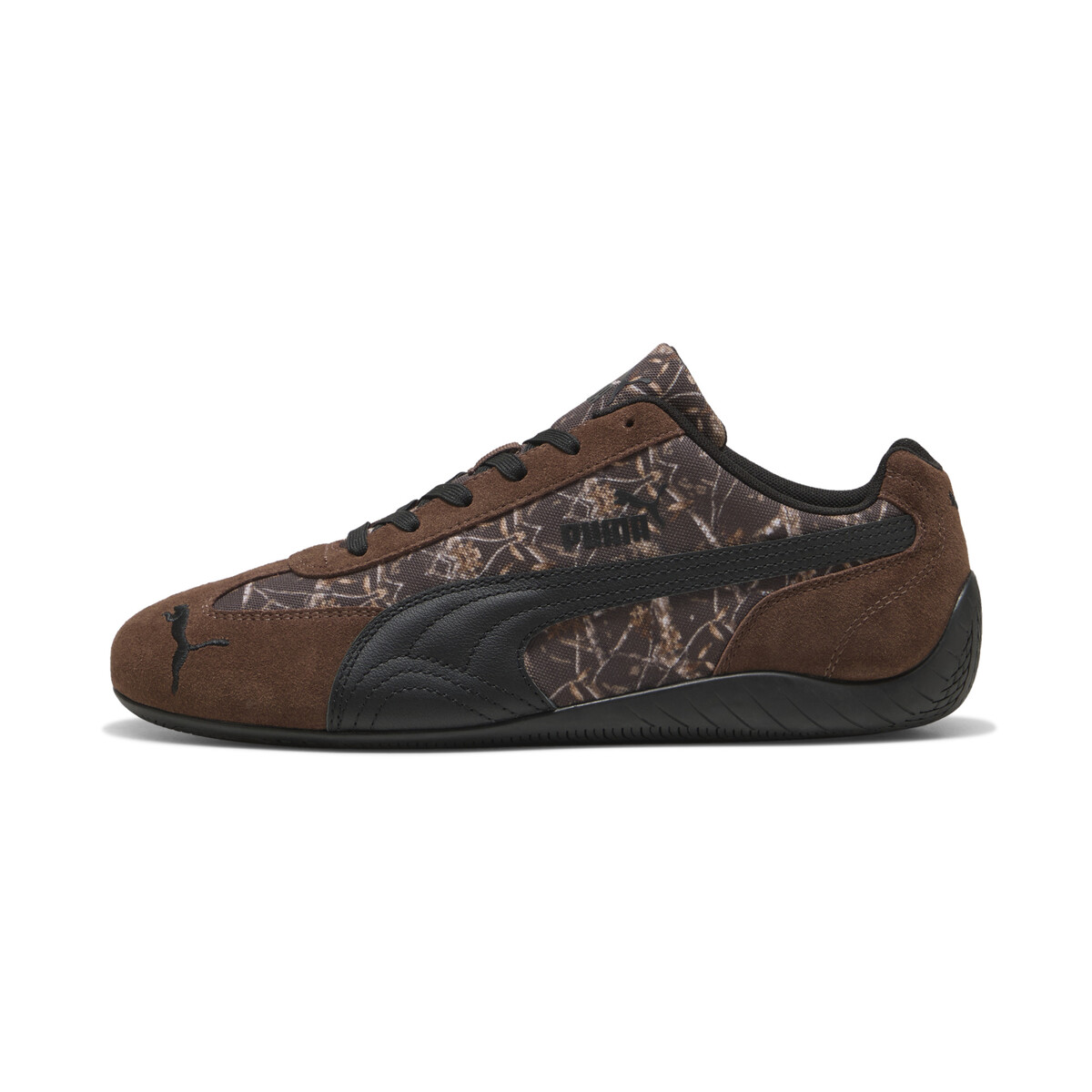 Speedcat Camo Sneakers Unisex in Espresso Brown/Black by PUMA, UK 7