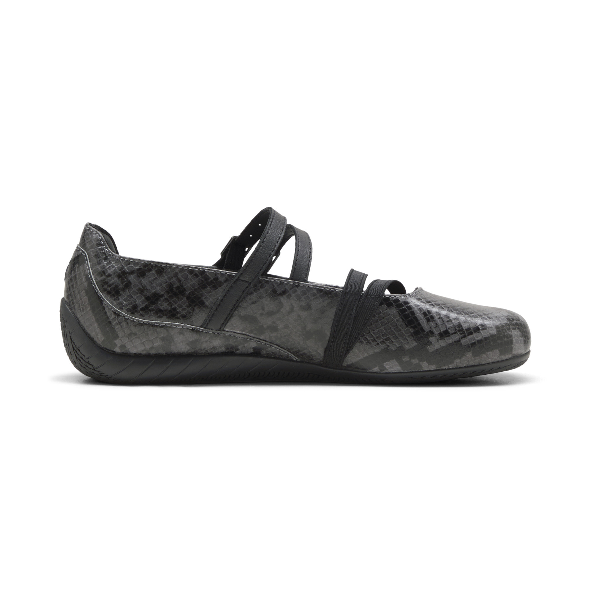 PUMA Speedcat Ballet sneakers met slangenprint voor Dames, Zwart/Grijs, Maat 41 thumbnail 3