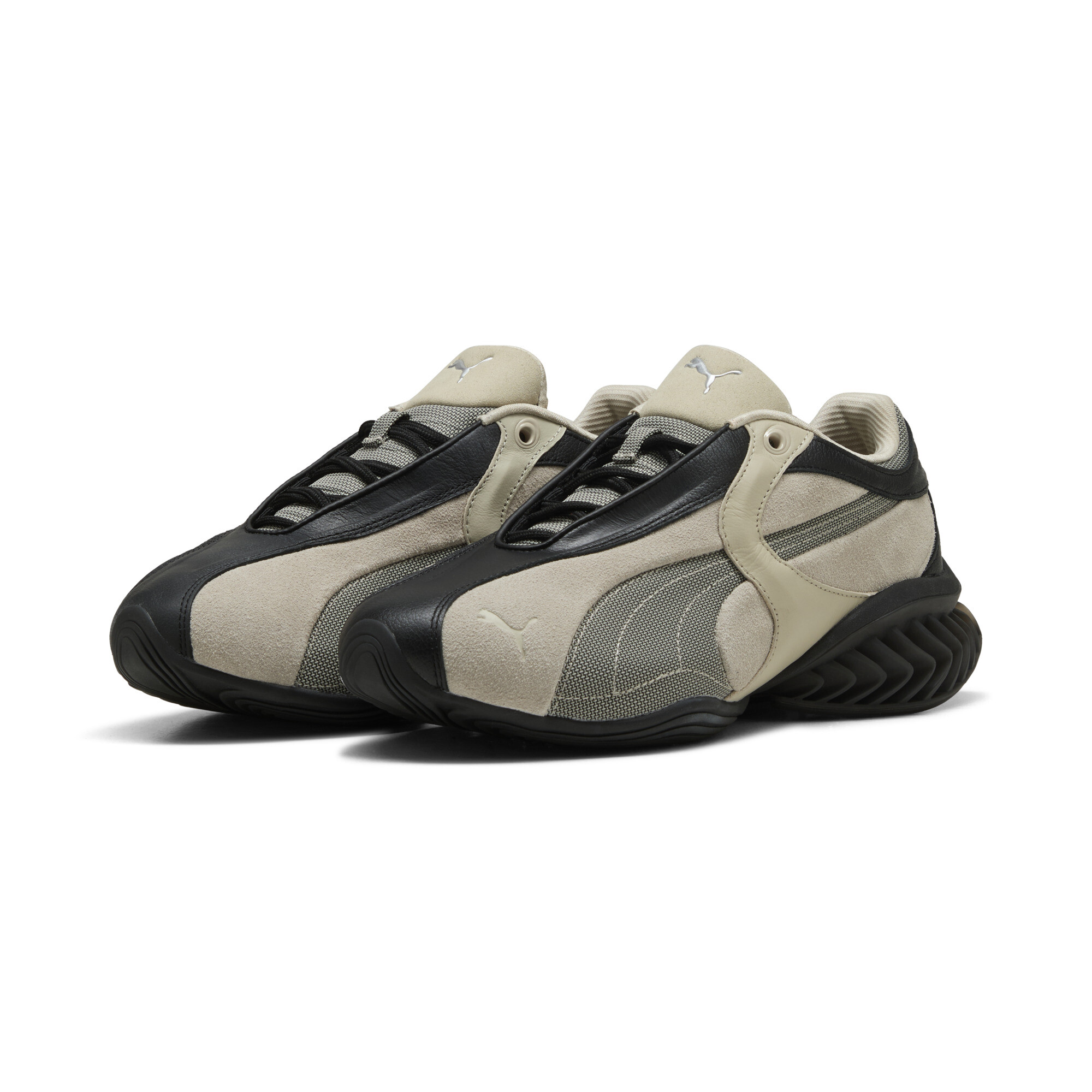 PUMA   Black/Birch Tree Cell Geo 1 Sneakers - Size 11