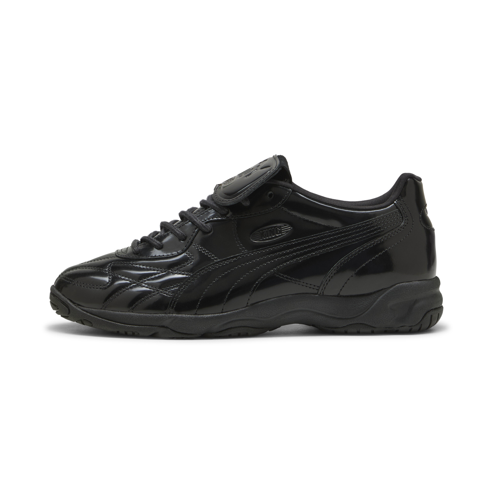 PUMA KING Sportstyle King Indoor Gloss uniseks sneakers, Zwart, Maat 47 thumbnail 7