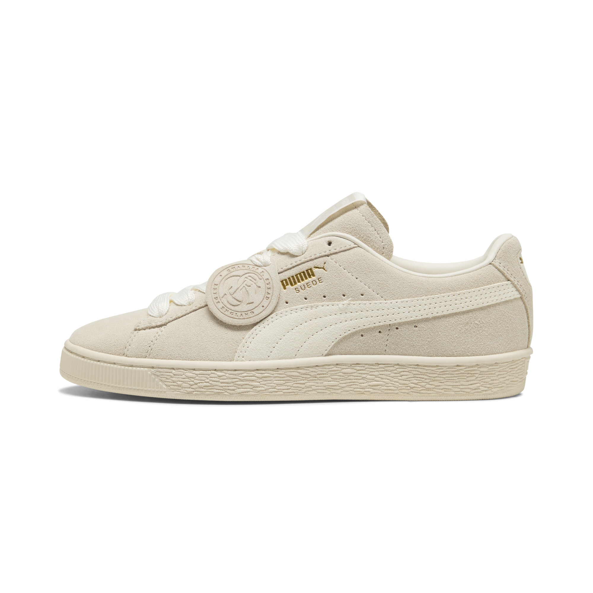 PUMA Suede Charles F. Stead uniseks sneakers, Grijs, Maat 39