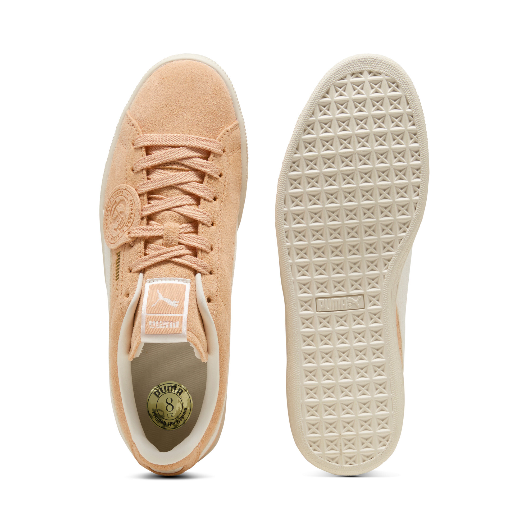 PUMA Suede Charles F. Stead uniseks sneakers, Grijs, Maat 45 thumbnail 4