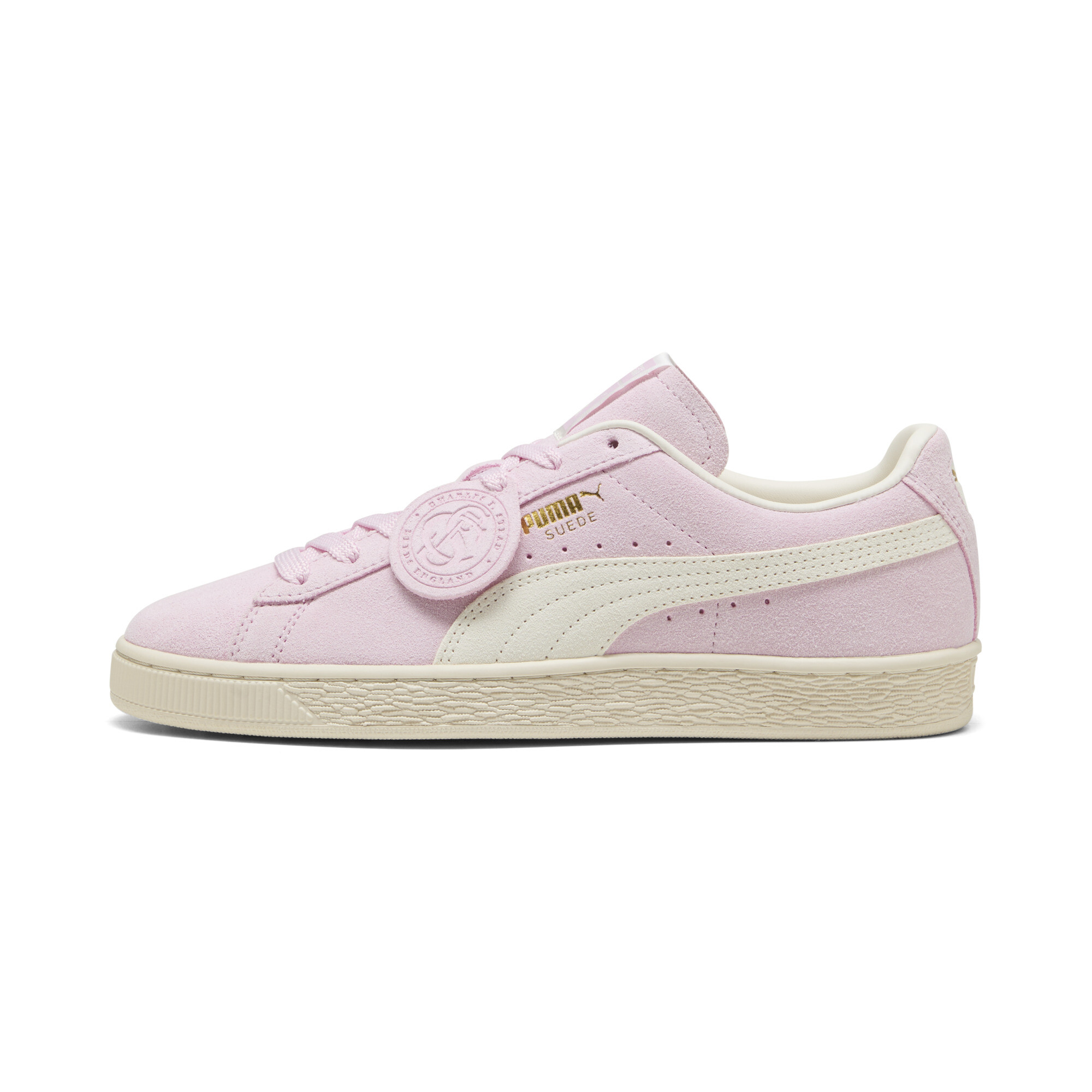PUMA Suede Charles F. Stead Sneakers in Pink, Size 11.5