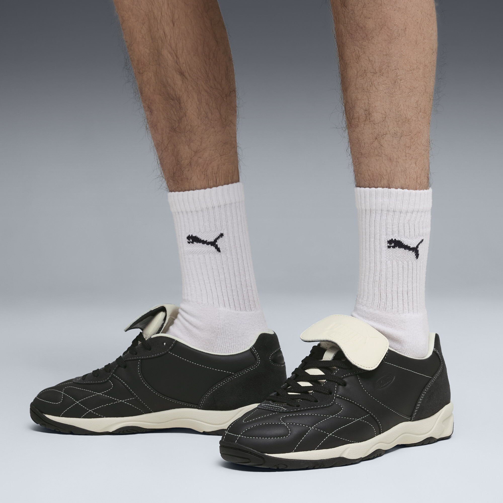 PUMA KING Indoor Icons uniseks sneakers, Zwart, Maat 40 thumbnail 6