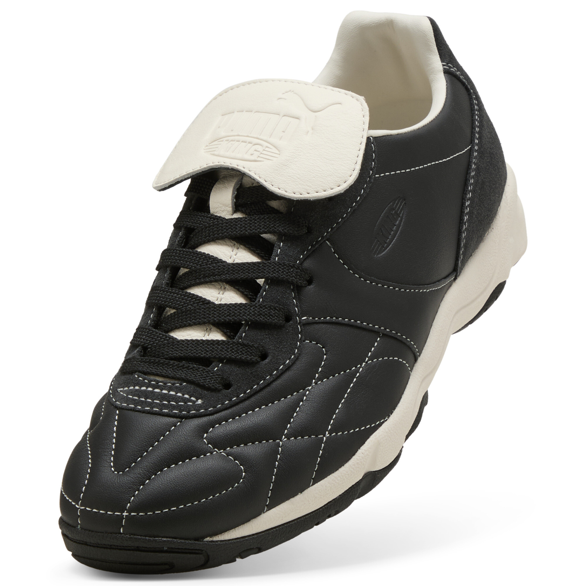 PUMA KING Indoor Icons uniseks sneakers, Zwart, Maat 40 thumbnail 2