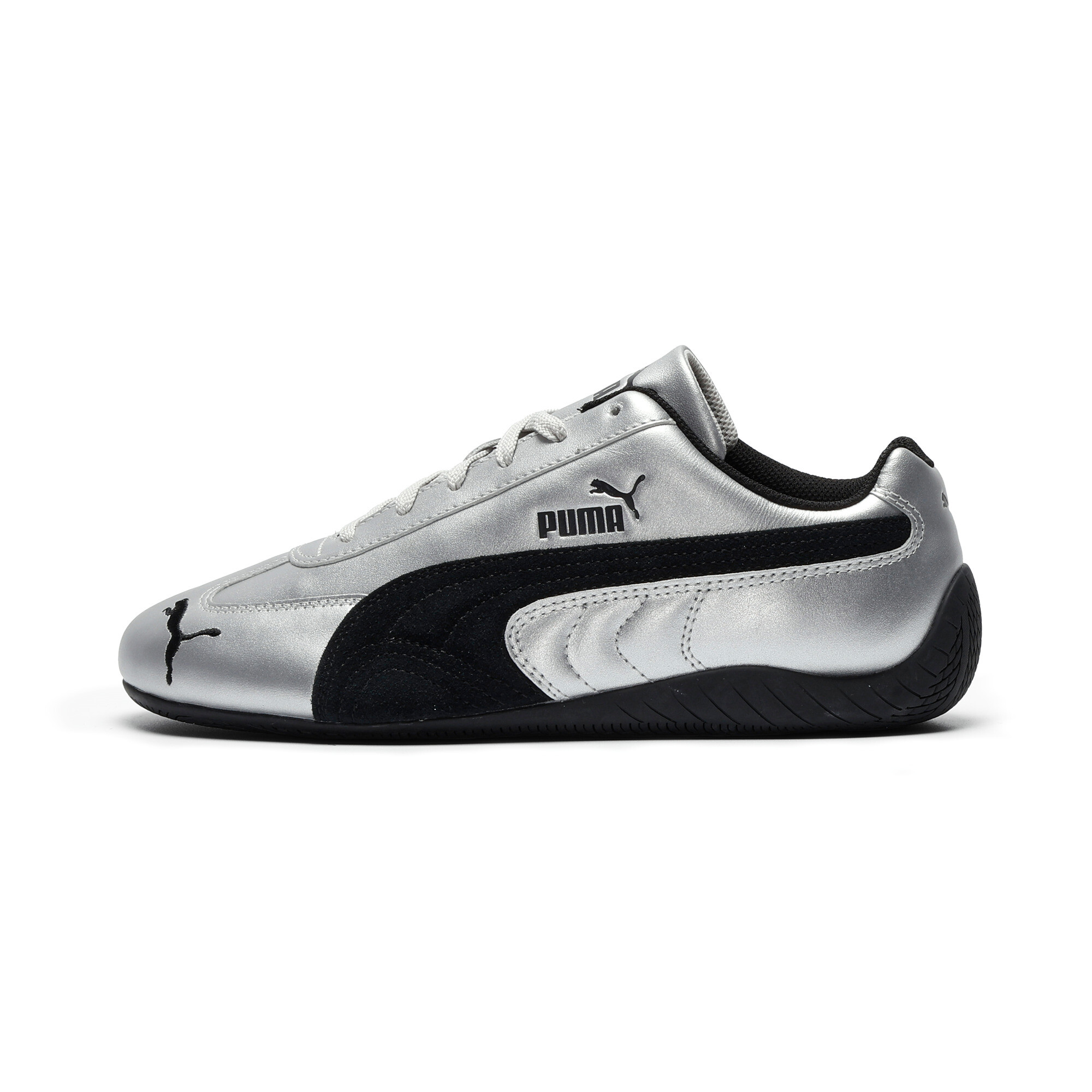 Puma Speedcat Metallic Sneaker In Silver