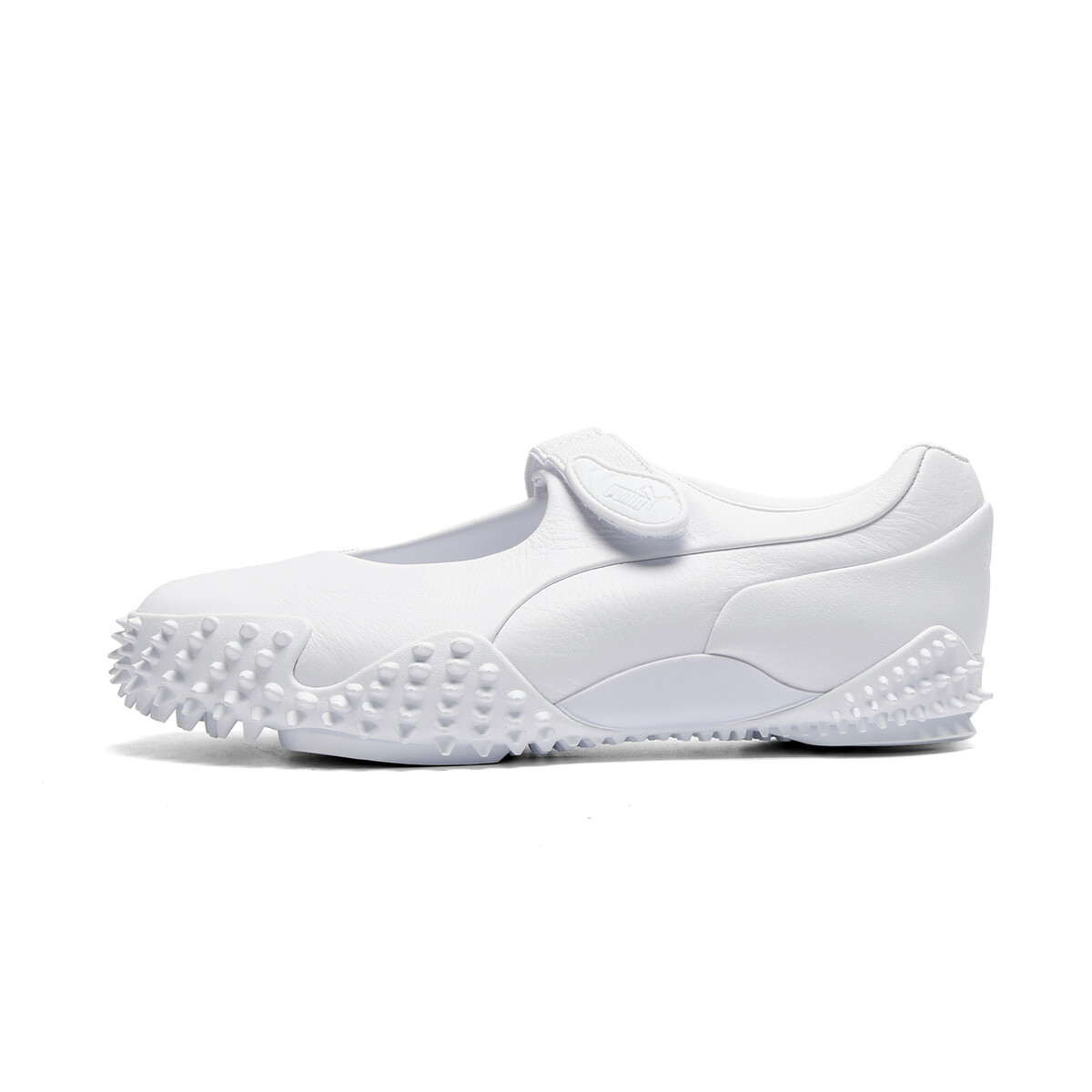 Mostro Fey Leather Shoes Women in White by PUMA, UK 5