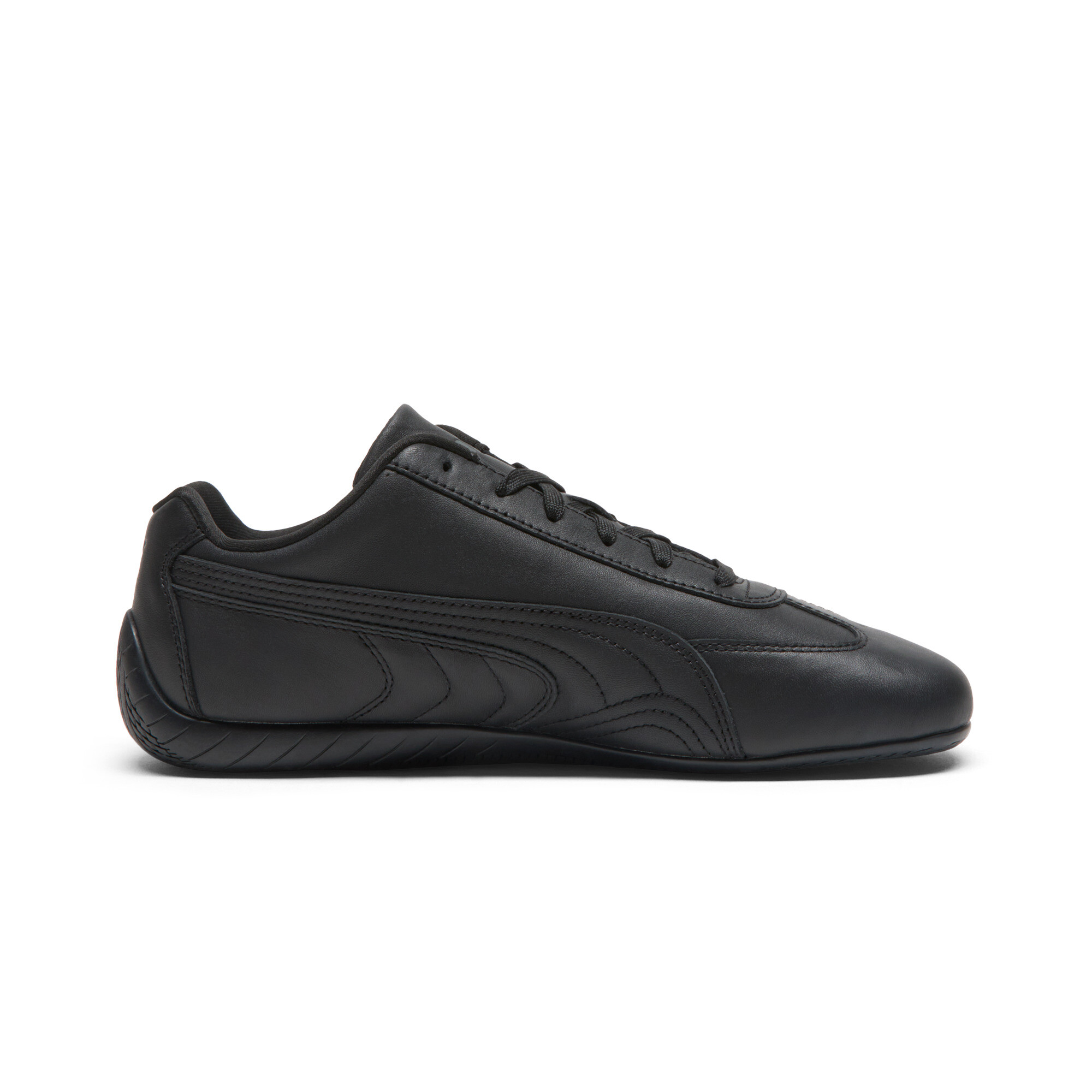 PUMA Speedcat uniseks volledig leren sneakers uniseks, Zwart/Grijs, Maat 38,5 thumbnail 3