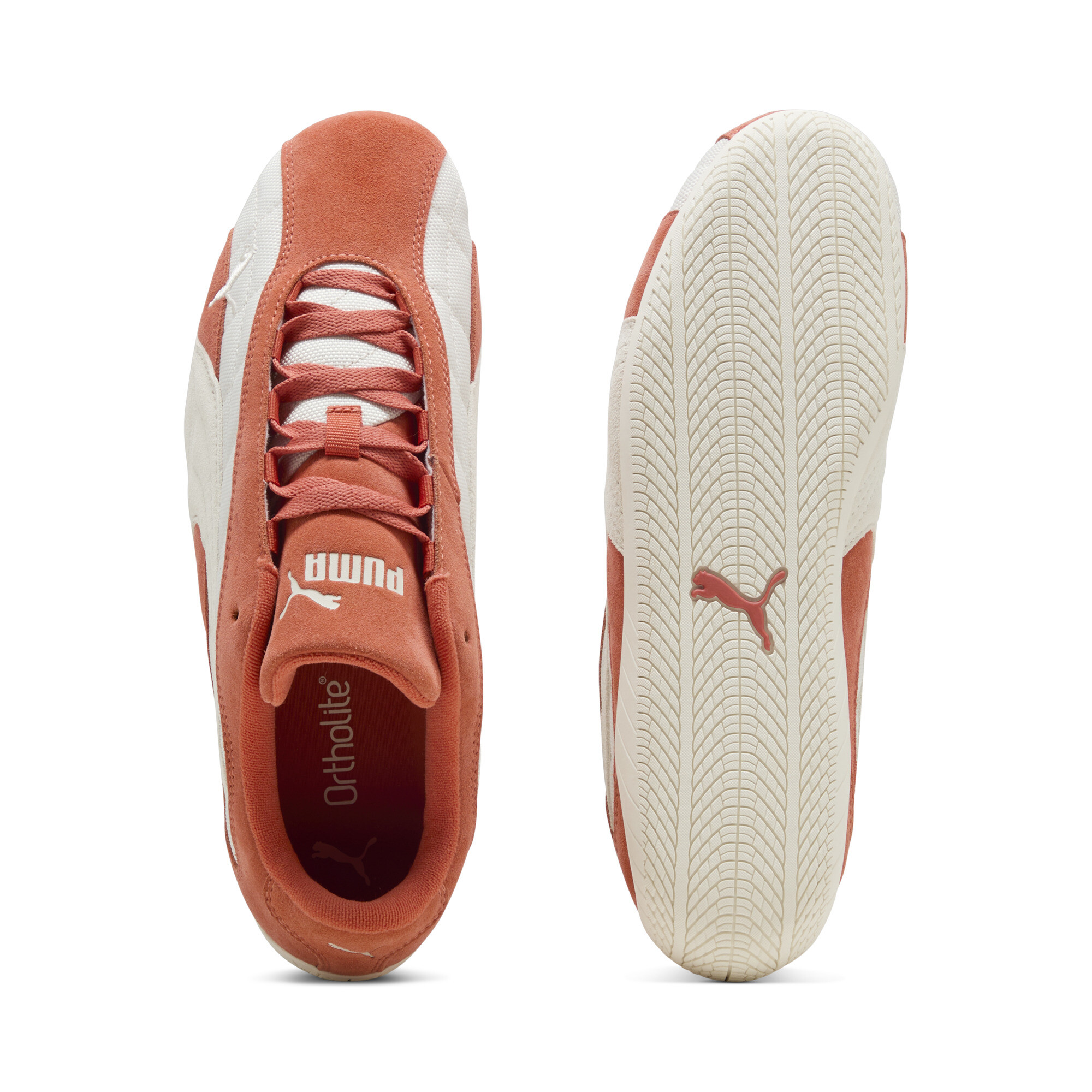 PUMA Speedcat Plus Play sneakers uniseks, Wit, Maat 44,5 thumbnail 4