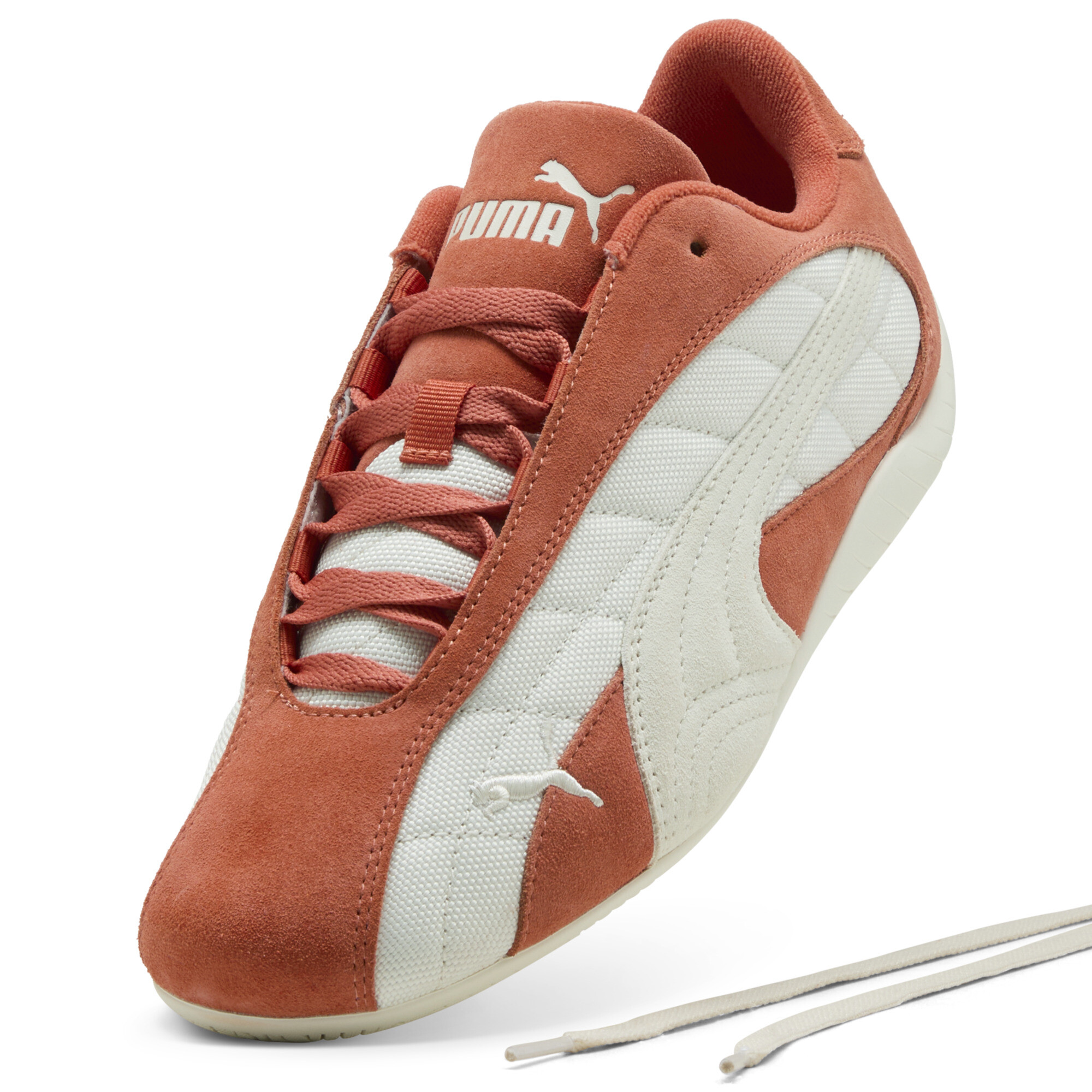 PUMA Speedcat Plus Play sneakers uniseks, Wit, Maat 44,5 thumbnail 2