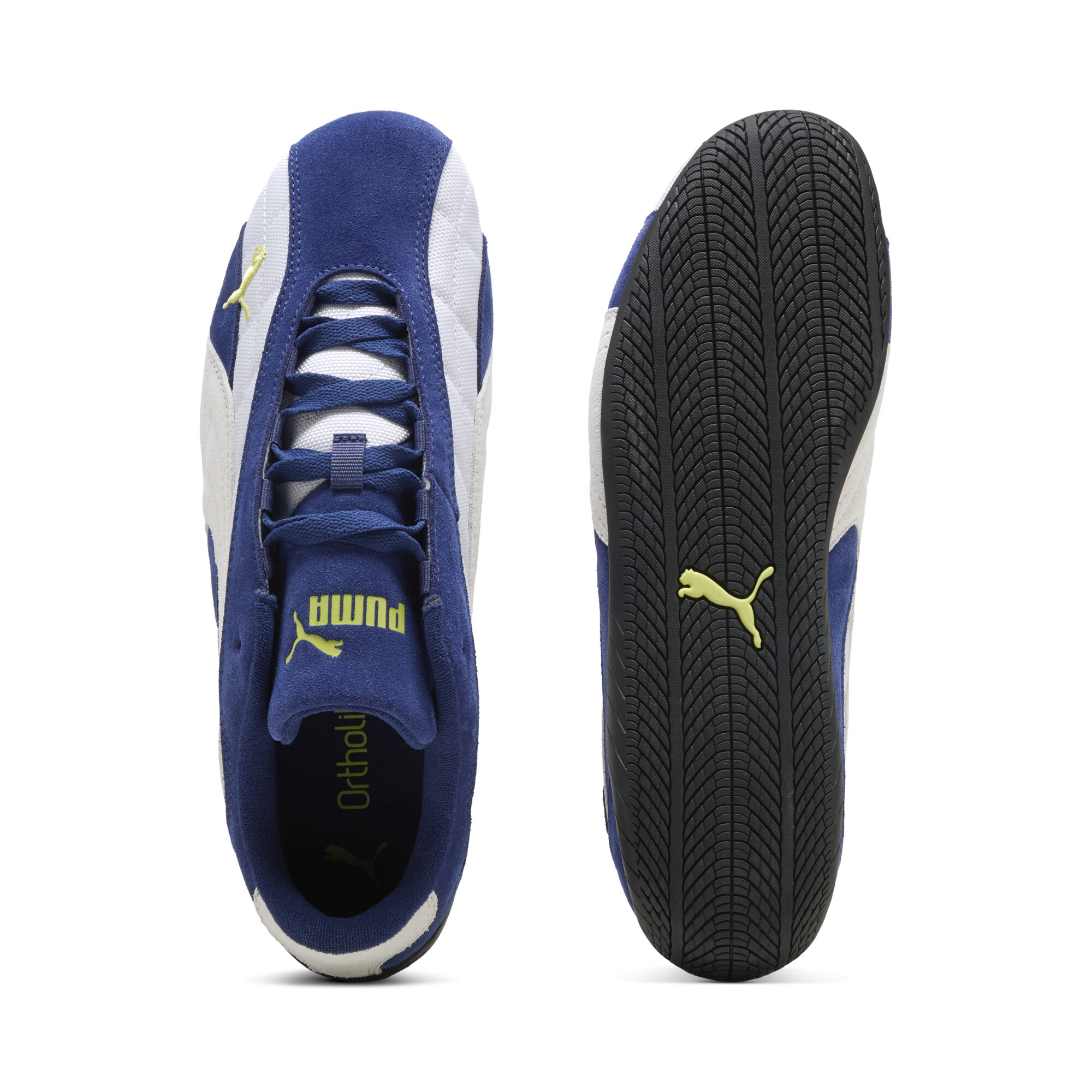 PUMA Speedcat Plus Play sneakers uniseks, Blauw/Zwart, Maat 44 thumbnail 4