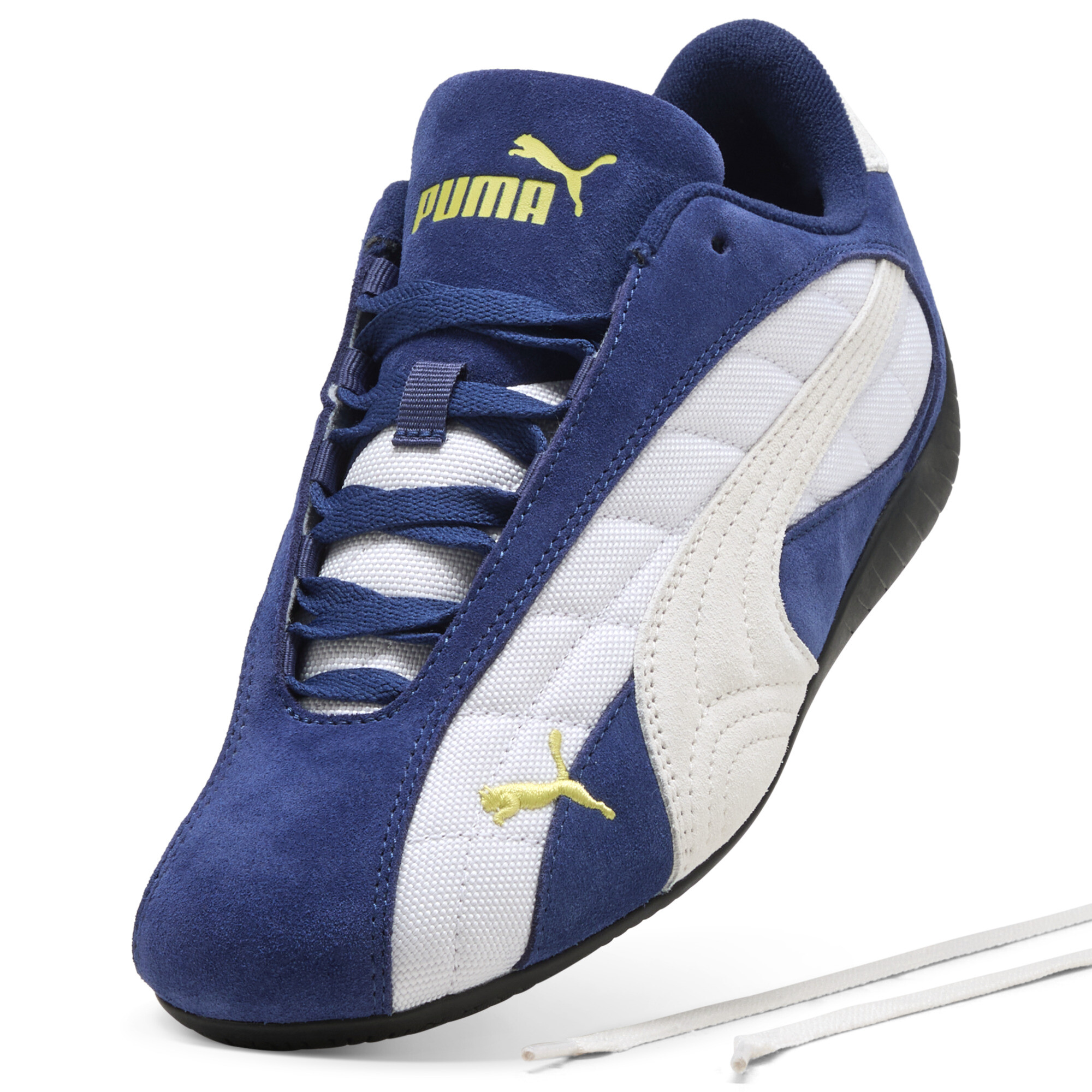 PUMA Speedcat Plus Play sneakers uniseks, Blauw/Zwart, Maat 44 thumbnail 2