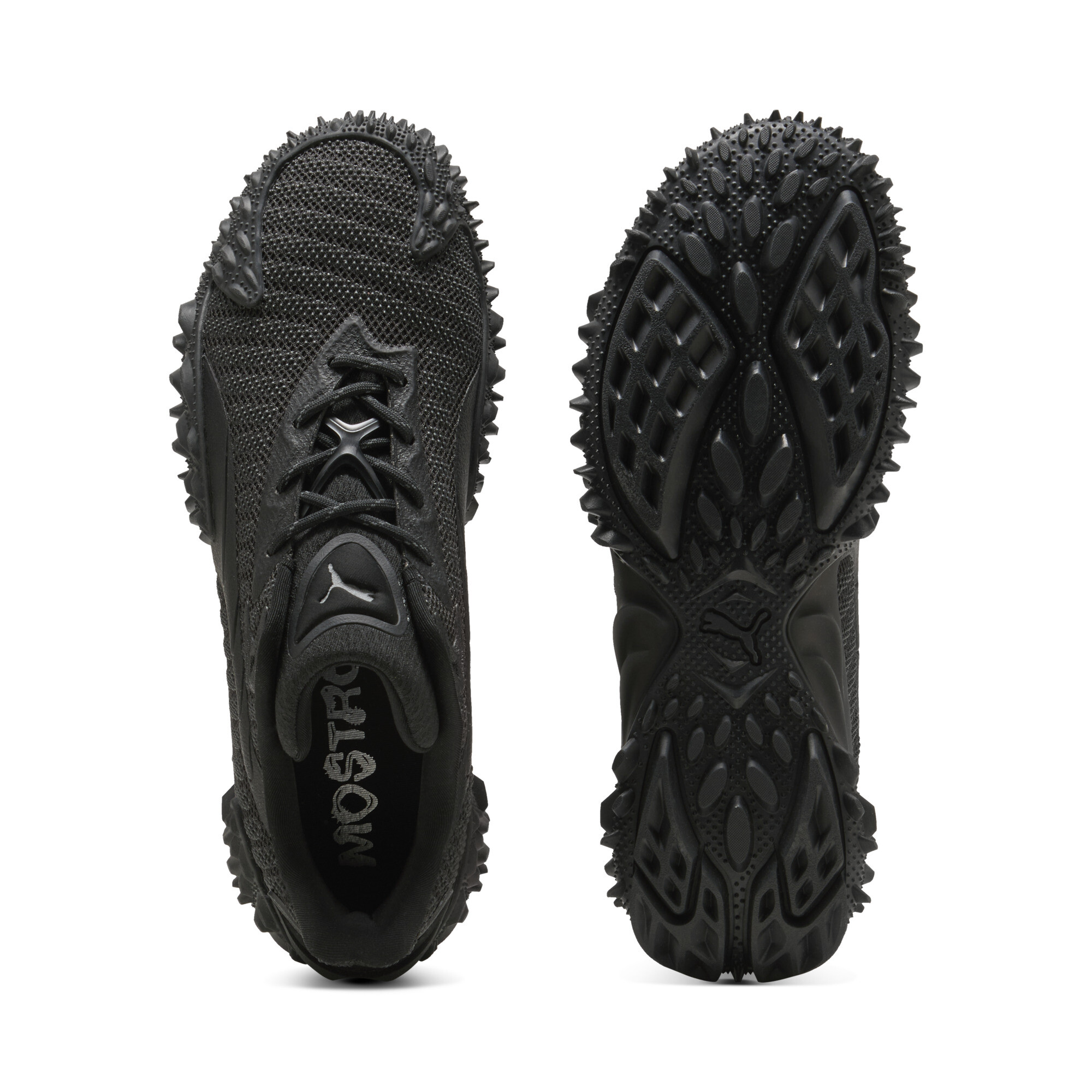 PUMA Mostro X uniseks sneakers, Zwart/Grijs, Maat 36 thumbnail 4