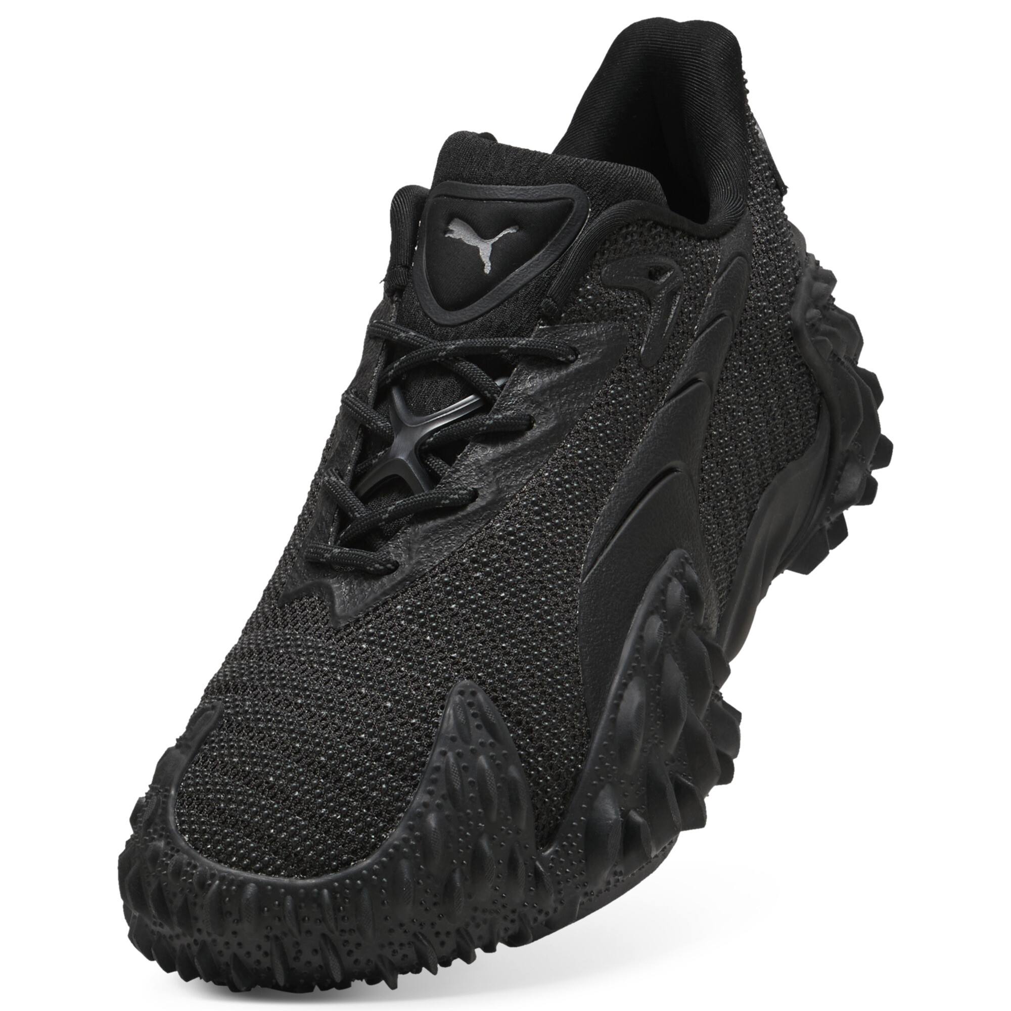 PUMA Mostro X uniseks sneakers, Zwart/Grijs, Maat 36 thumbnail 2