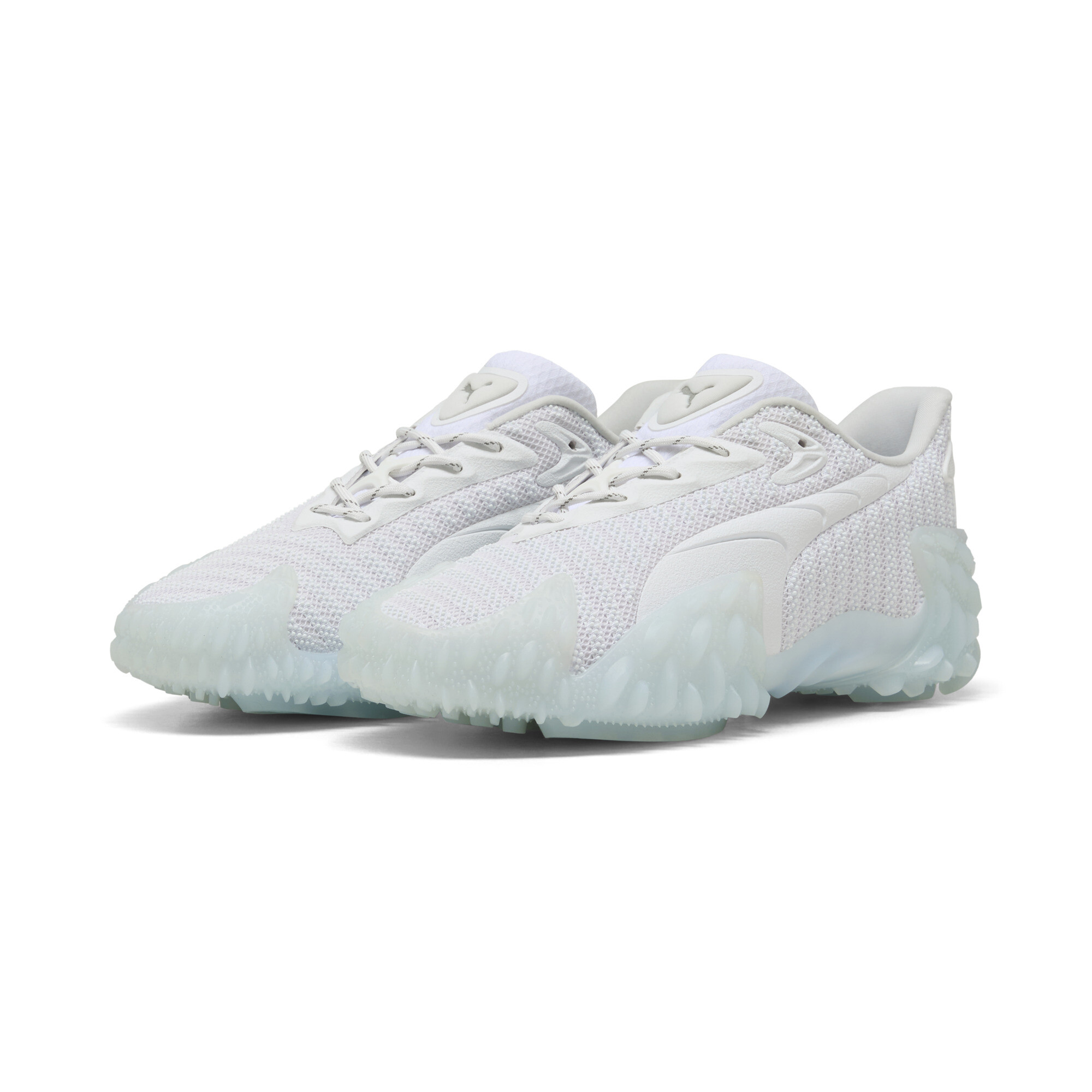 PUMA Mostro X uniseks sneakers, Wit/Zilver, Maat 41 thumbnail 6