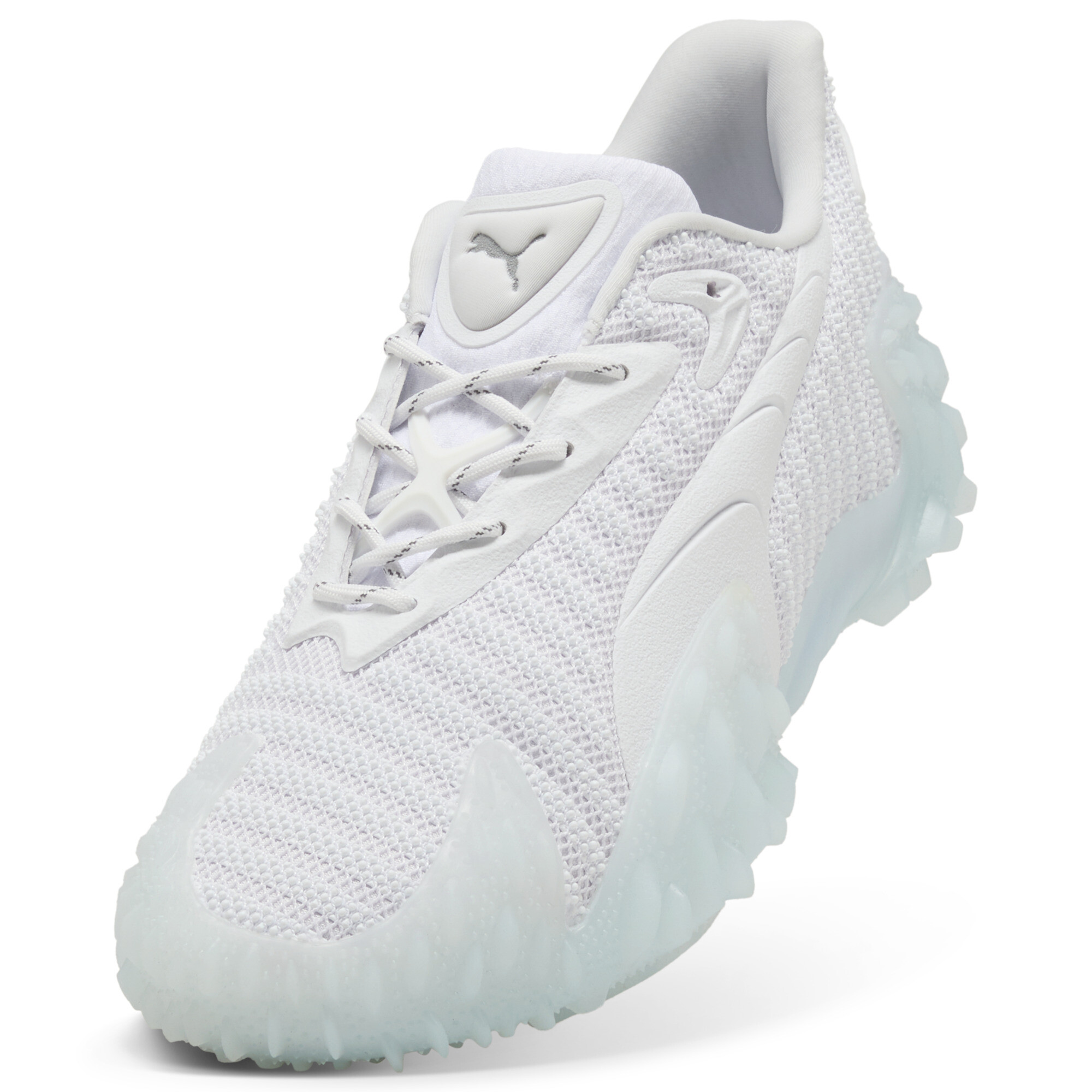PUMA Mostro X uniseks sneakers, Wit/Zilver, Maat 41 thumbnail 2