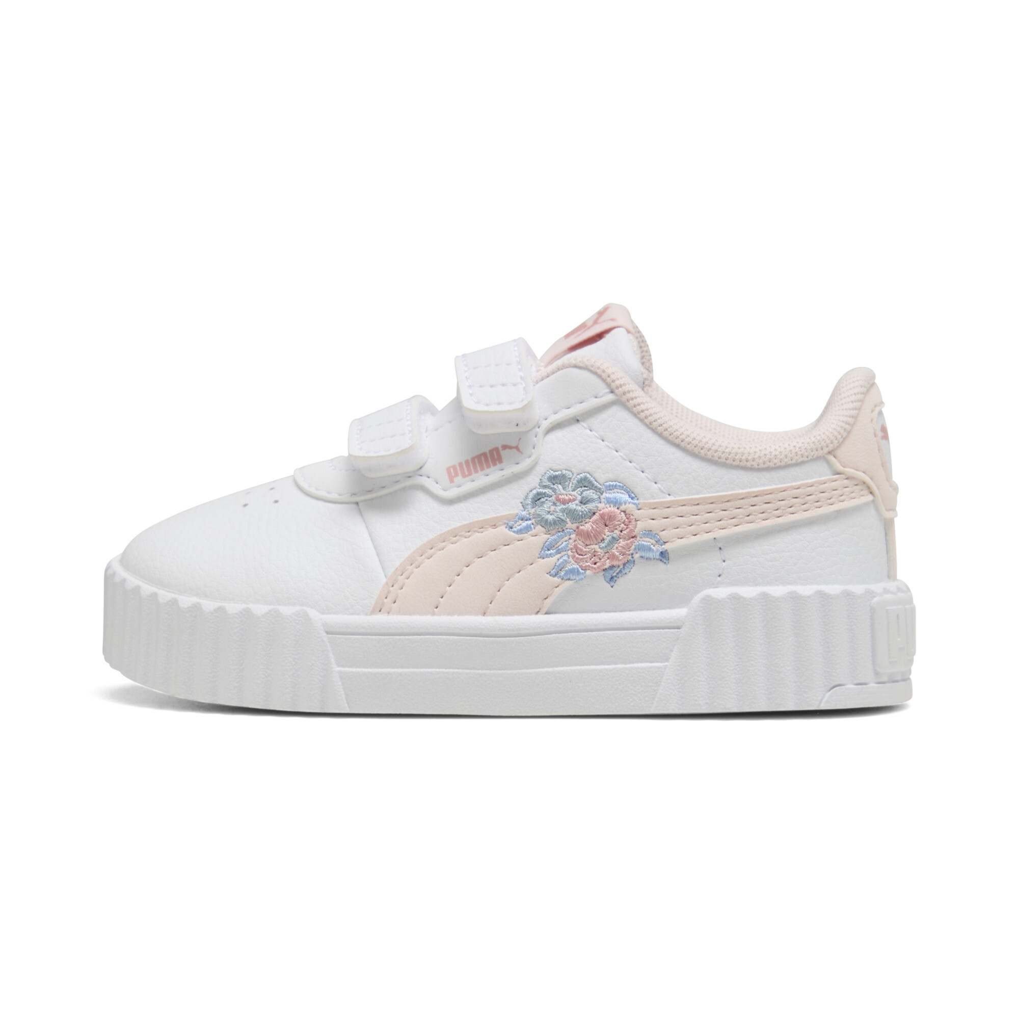 PUMA Carina 3.0 Floral sneakers voor Dames, Wit, Maat 24 thumbnail 5