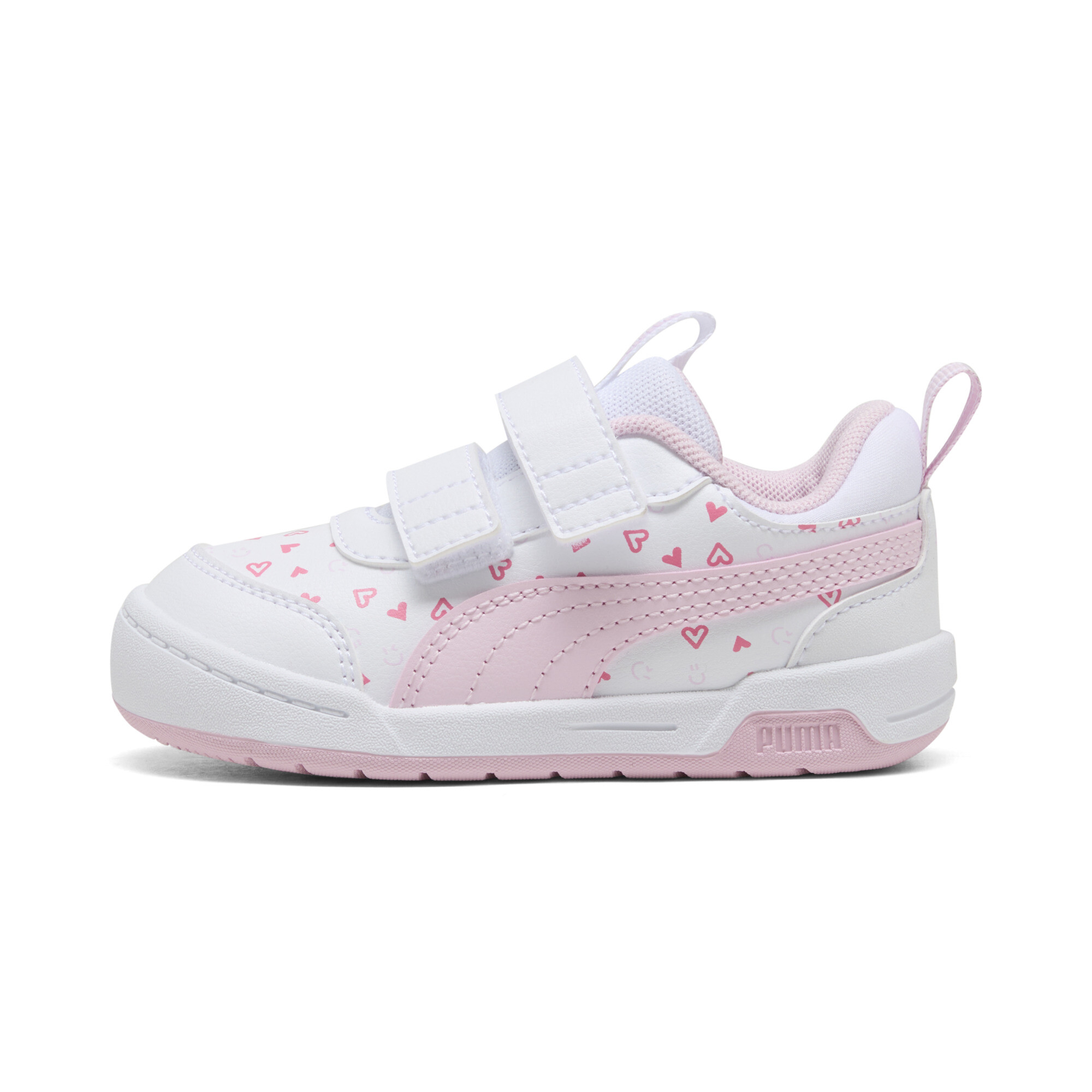 PUMA Multiflex 2 Hearty sneakers voor Dames, Roze/Wit, Maat 23 thumbnail 5