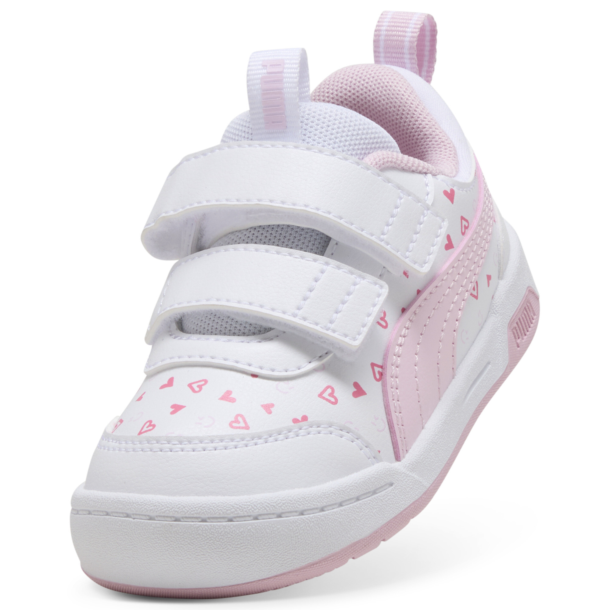 PUMA Multiflex 2 Hearty sneakers voor Dames, Roze/Wit, Maat 23 thumbnail 2