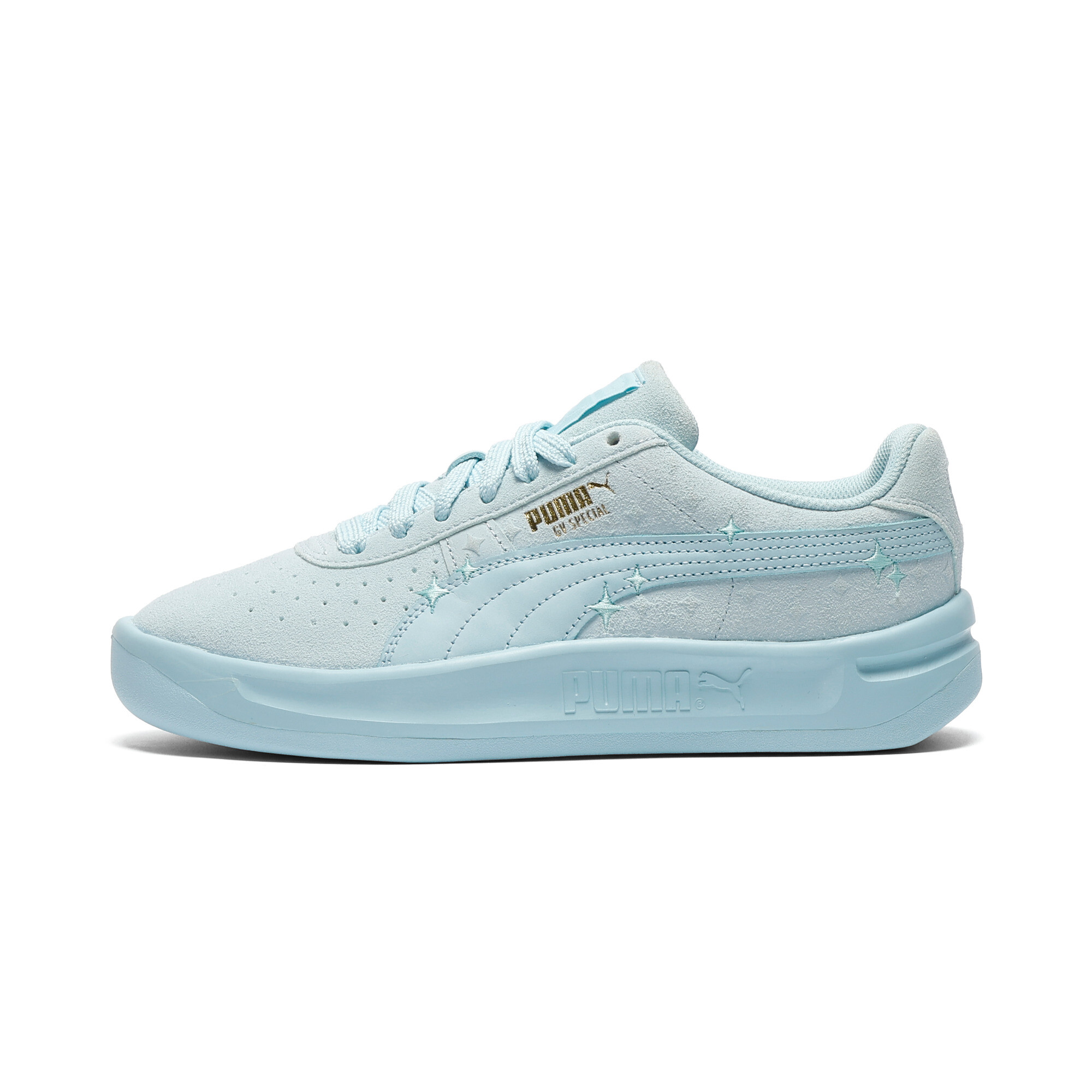 PUMA GV Special SOA Stars Sneakers Women in Light Aqua/Gold/Safe Lake - 405723_01