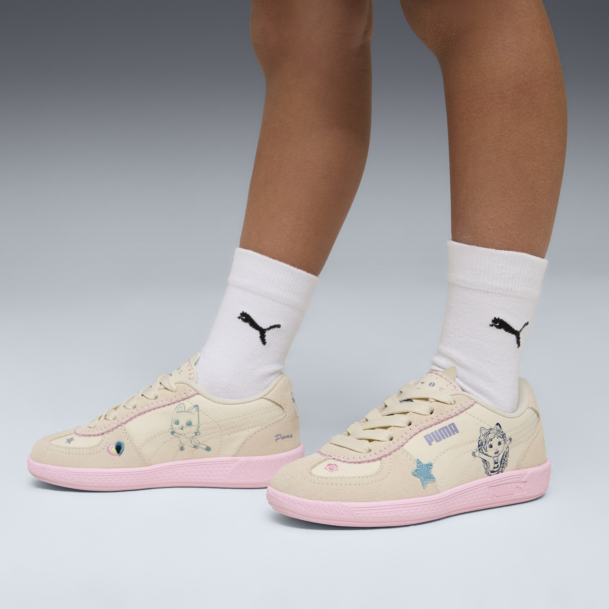 PUMA x GABBY'S DOLLHOUSE Palermo sneakers voor Dames, Roze, Maat 27,5 thumbnail 7