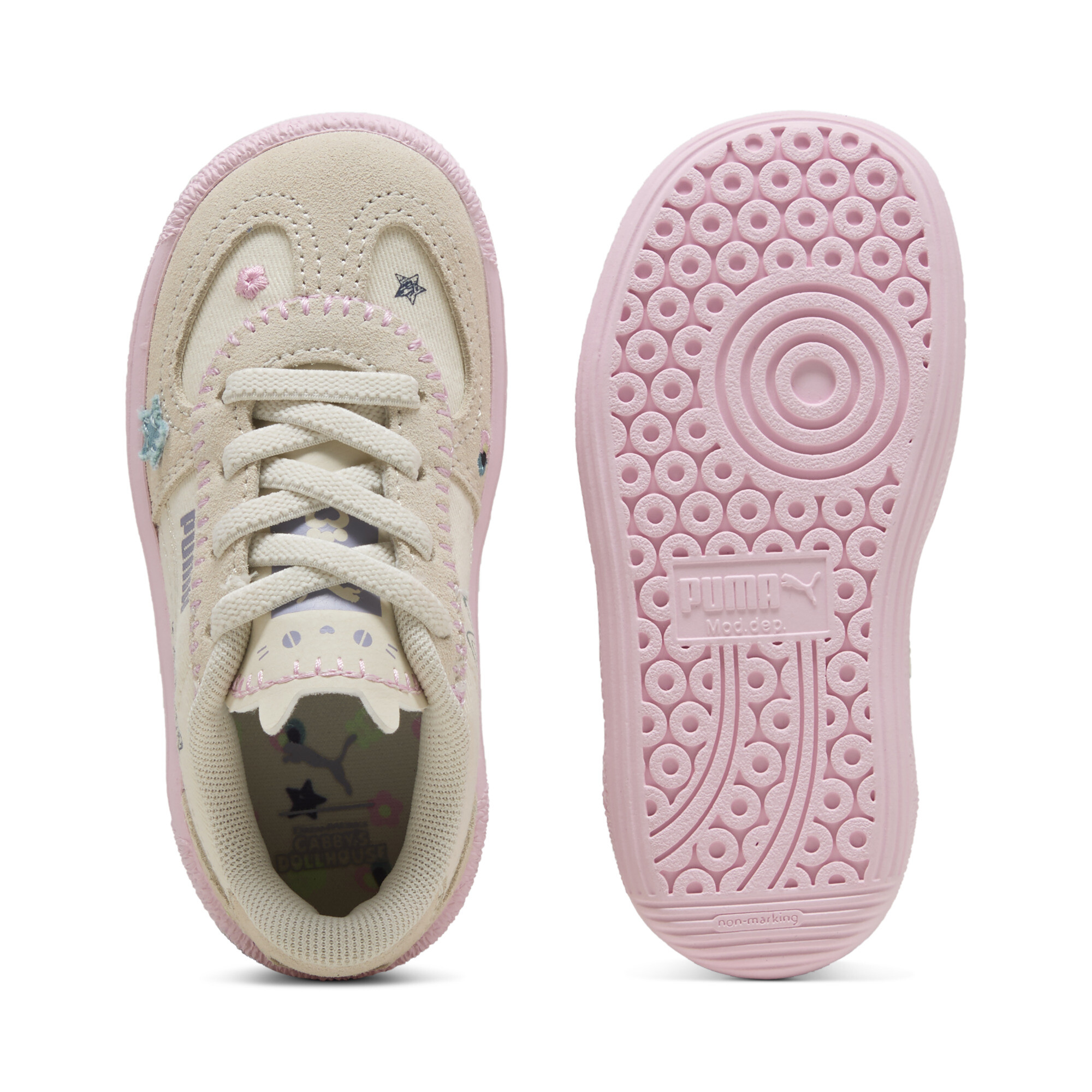 PUMA x GABBY'S DOLLHOUSE Palermo sneakers voor Dames, Roze, Maat 20 thumbnail 5