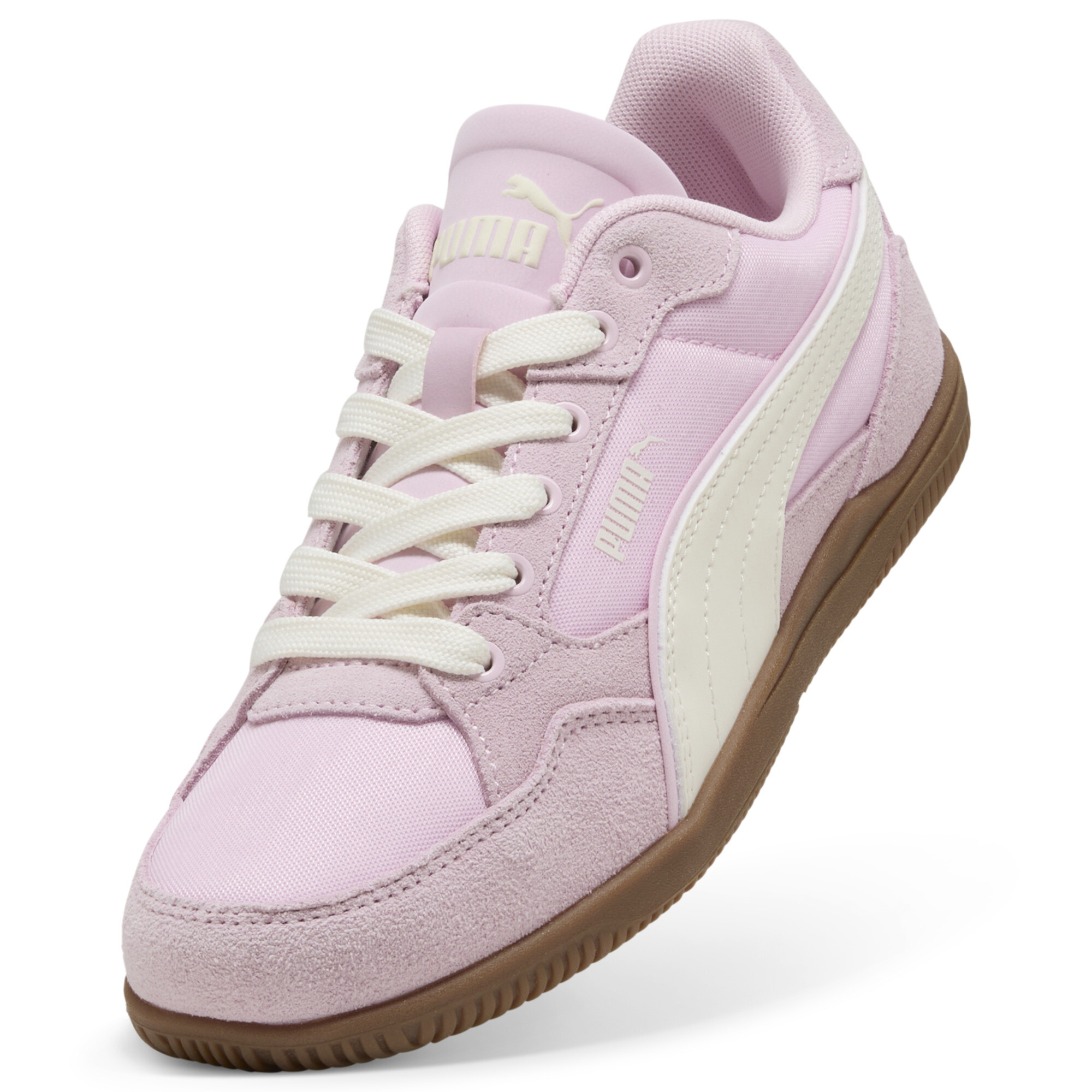 PUMA K-Moda sneakers voor Dames, Roze/Wit, Maat 40 thumbnail 2