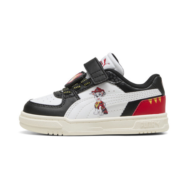 Zapatillas PUMA x PAW PATROL Caven III Mid para infantes En Negro/Blanco/For All Time Rojo