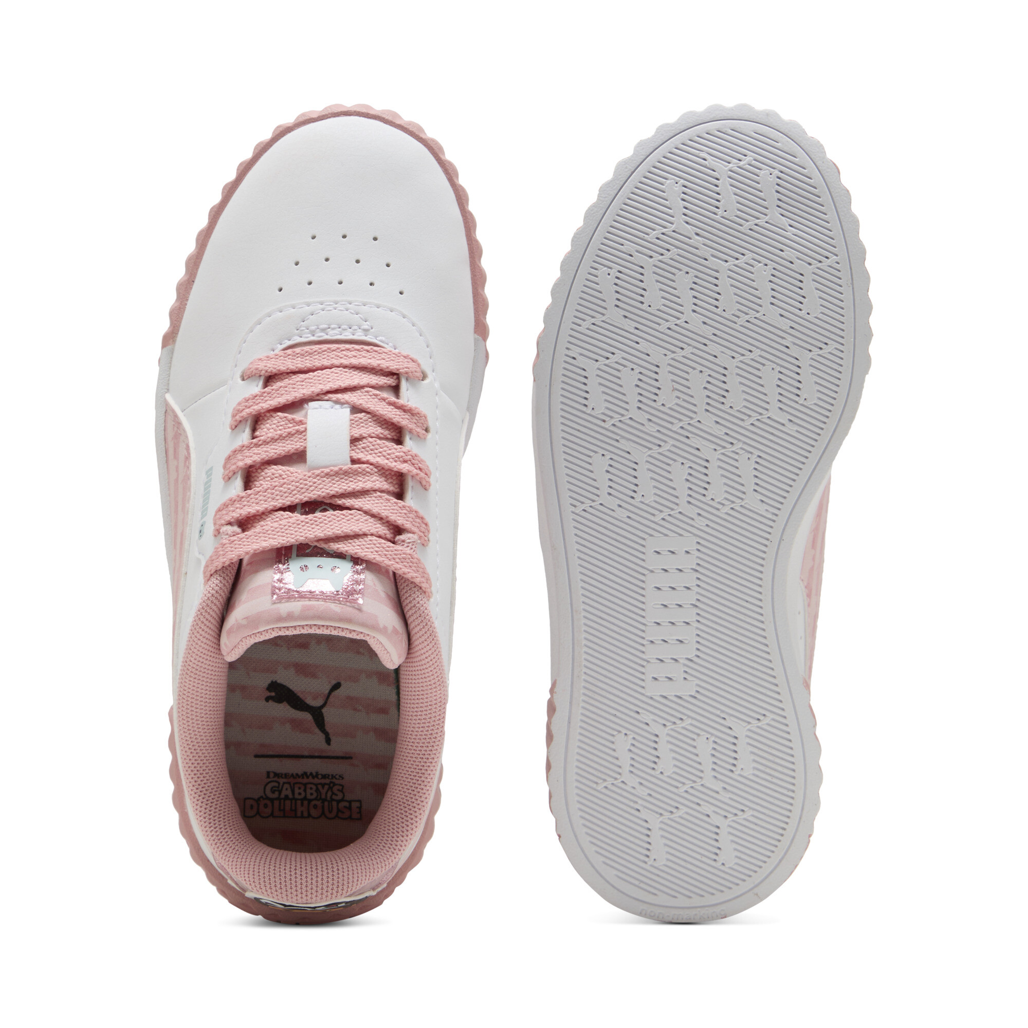 PUMA x GABBY'S DOLLHOUSE Carina 3.0-schoenen voor Dames, Roze/Wit, Maat 28,5 thumbnail 5