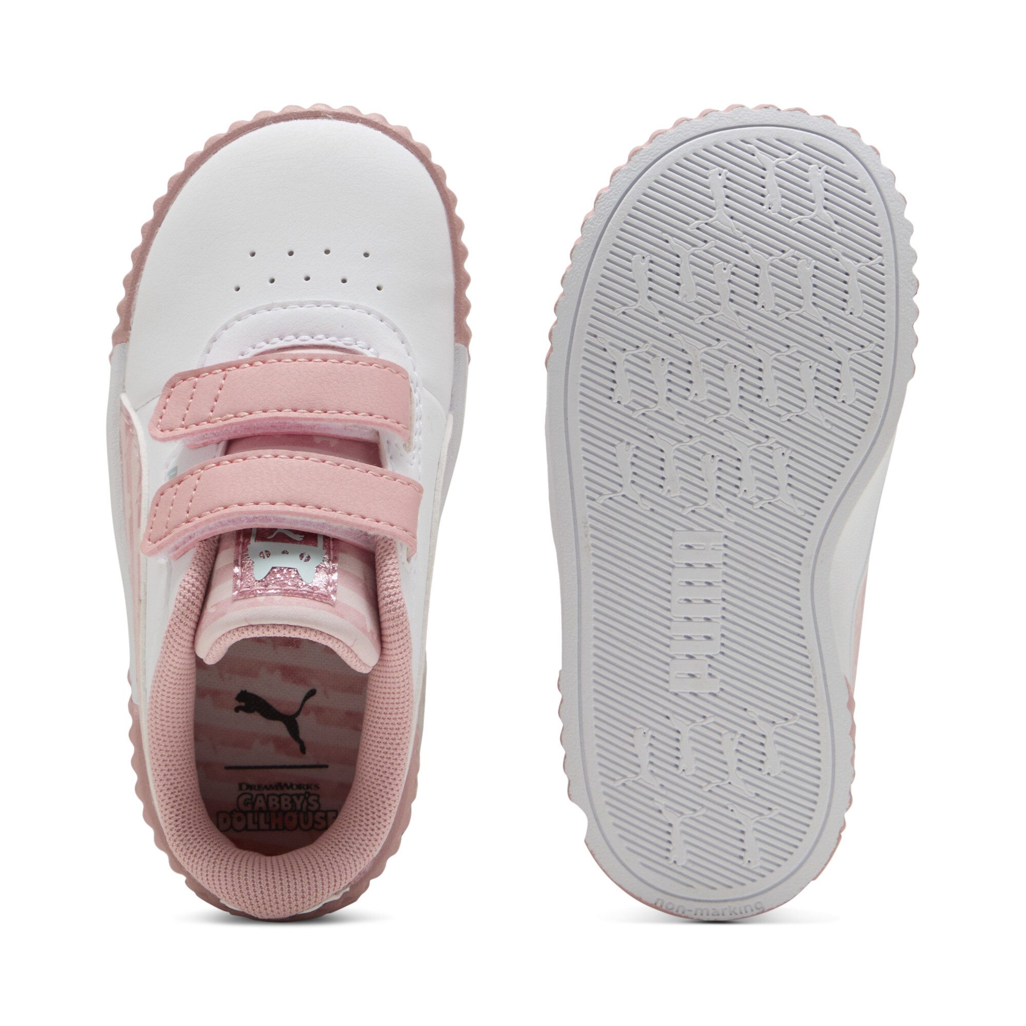 PUMA x GABBY'S DOLLHOUSE Carina 3.0 schoenen voor Dames, Roze/Wit, Maat 22 thumbnail 5