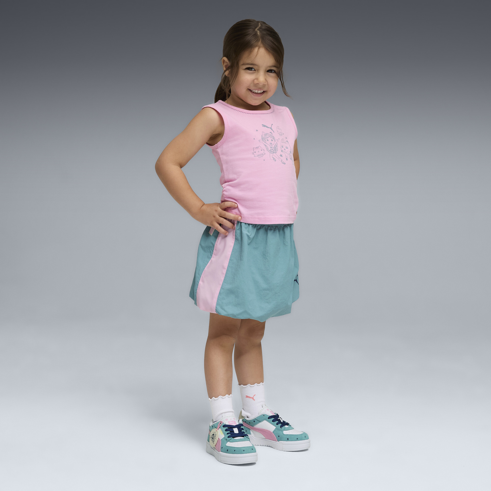 PUMA x GABBY'S DOLLHOUSE Ca Pro-sneakers voor Dames, Roze/Wit, Maat 31,5 thumbnail 6