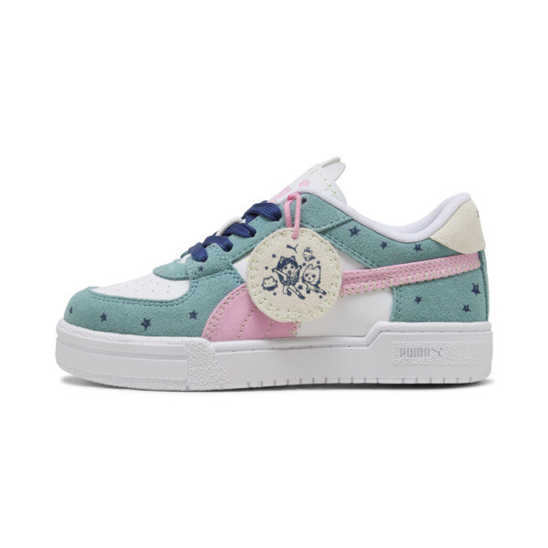 Zapatillas PUMA x GABBY'S DOLLHOUSE CA Pro para niñas En Blanco/Rosa Shimmer