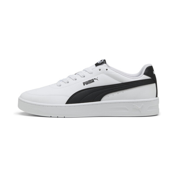 Zapatillas PUMA Court Classic Clean En Blanco/Negro