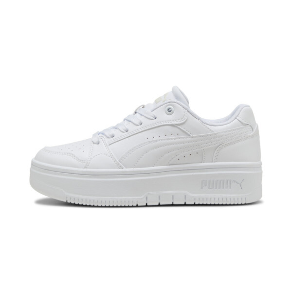 Zapatillas PUMA Rebound Femme Low para Mujer En Blanco/Vapor Gris