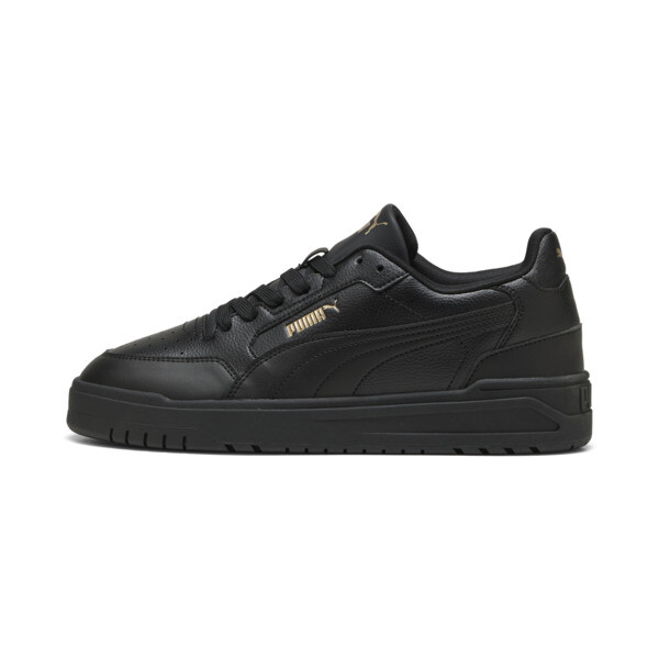 Zapatillas PUMA Shuffle Downtown En Negro/Dorado