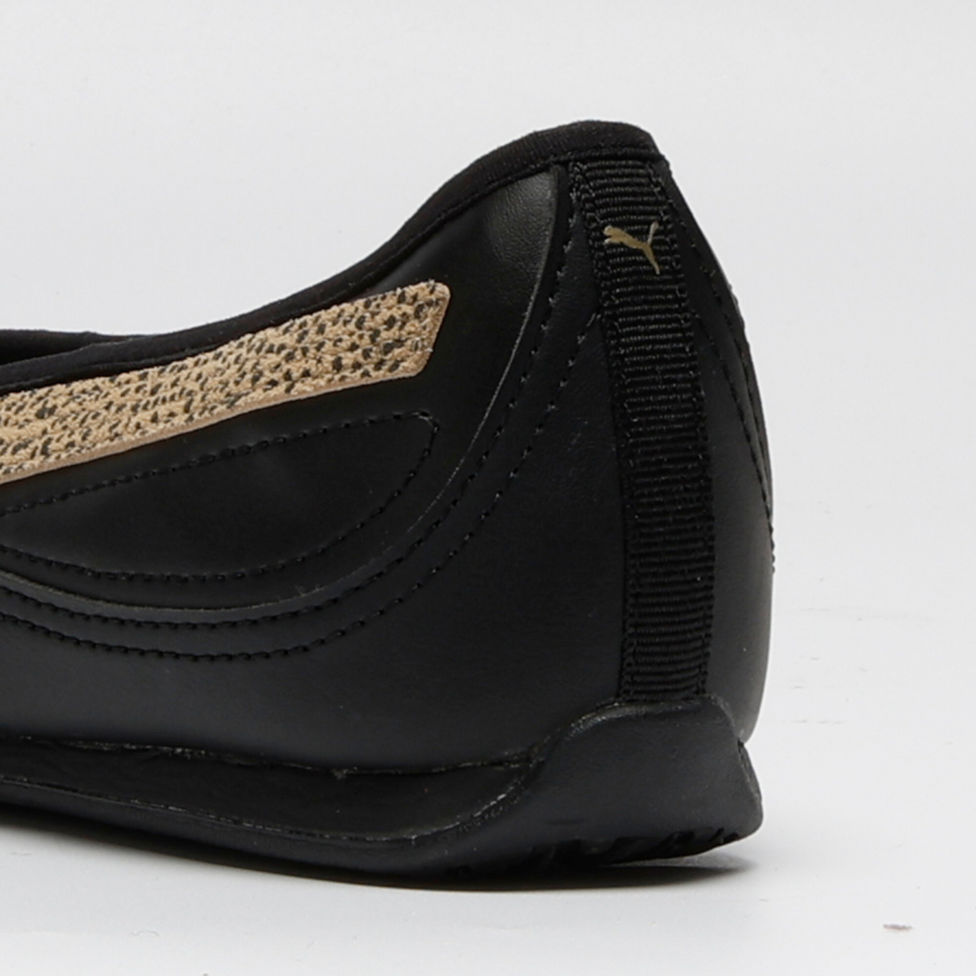 PUMA Catch Soleil Topcat ballerinasneakers voor Dames, Roze/Zwart/Goud, Maat 40 thumbnail 5