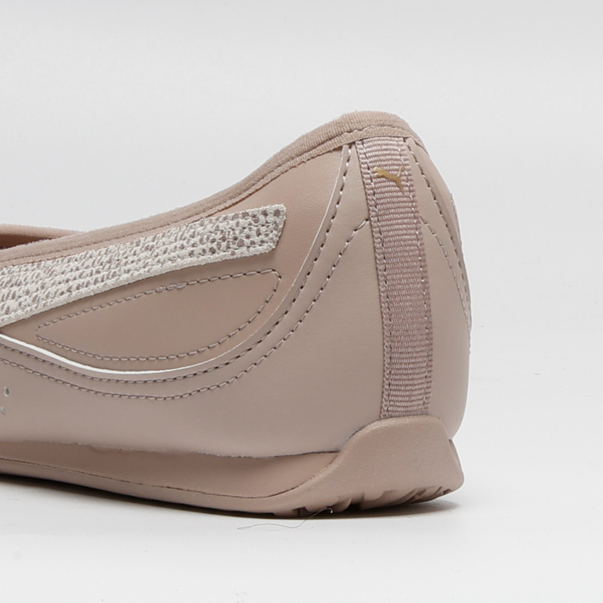 PUMA Catch Soleil Topcat ballerinasneakers voor Dames, Roze/Goud, Maat 38,5 thumbnail 5