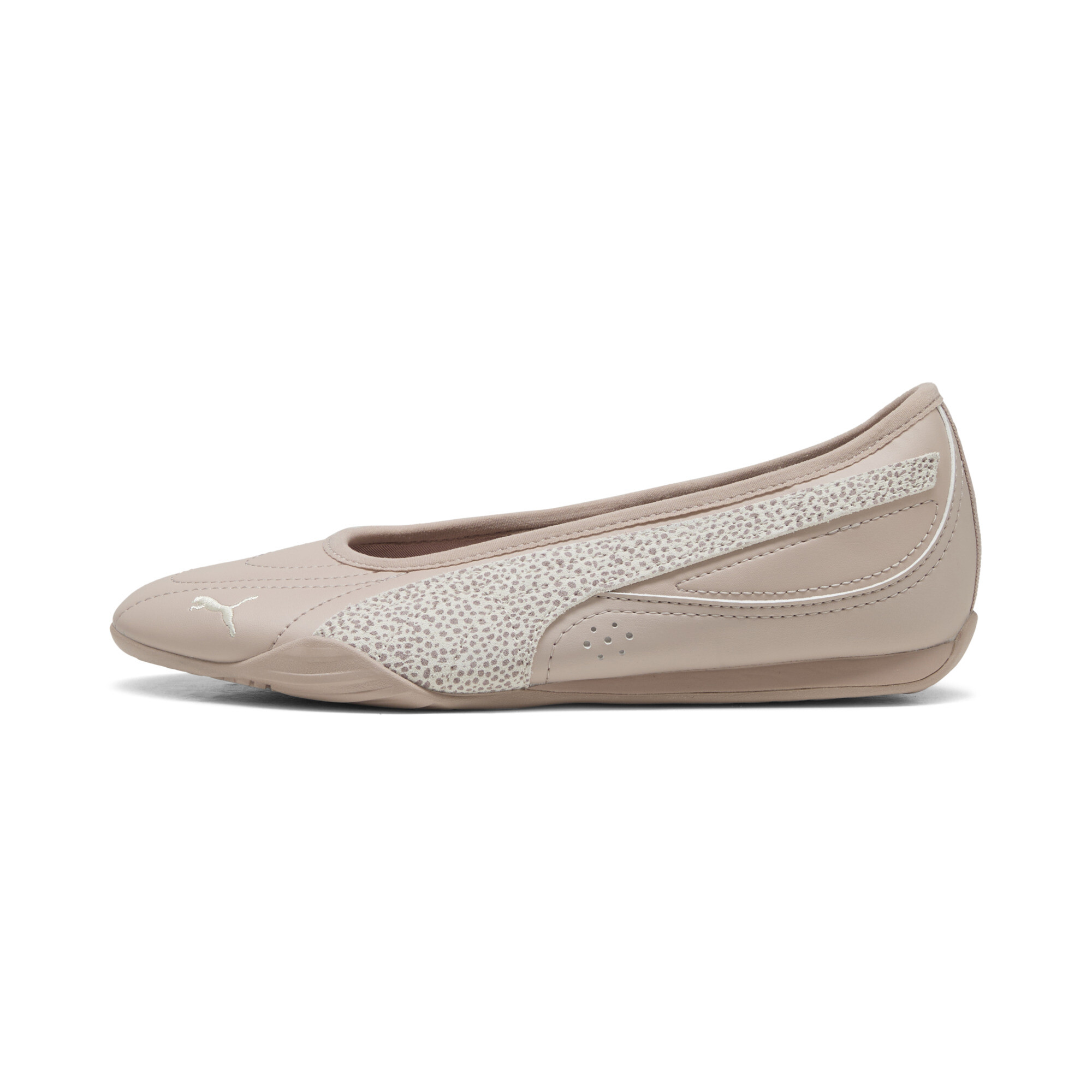 PUMA Catch Soleil Topcat ballerinasneakers voor Dames, Roze/Goud, Maat 38,5 thumbnail 6