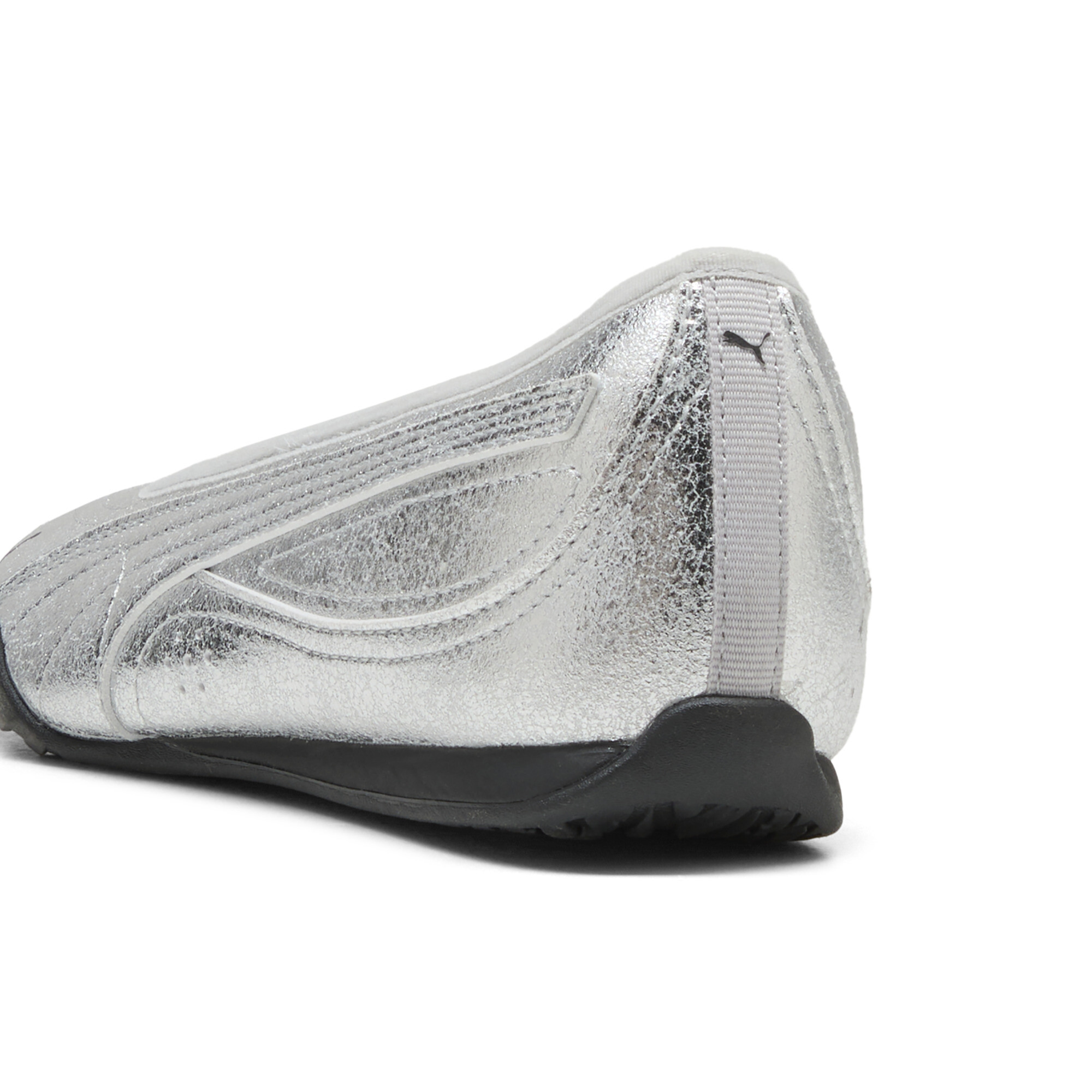 PUMA Catch Metallic Whisper ballerina's voor Dames, Zwart/Zilver, Maat 35,5 thumbnail 5